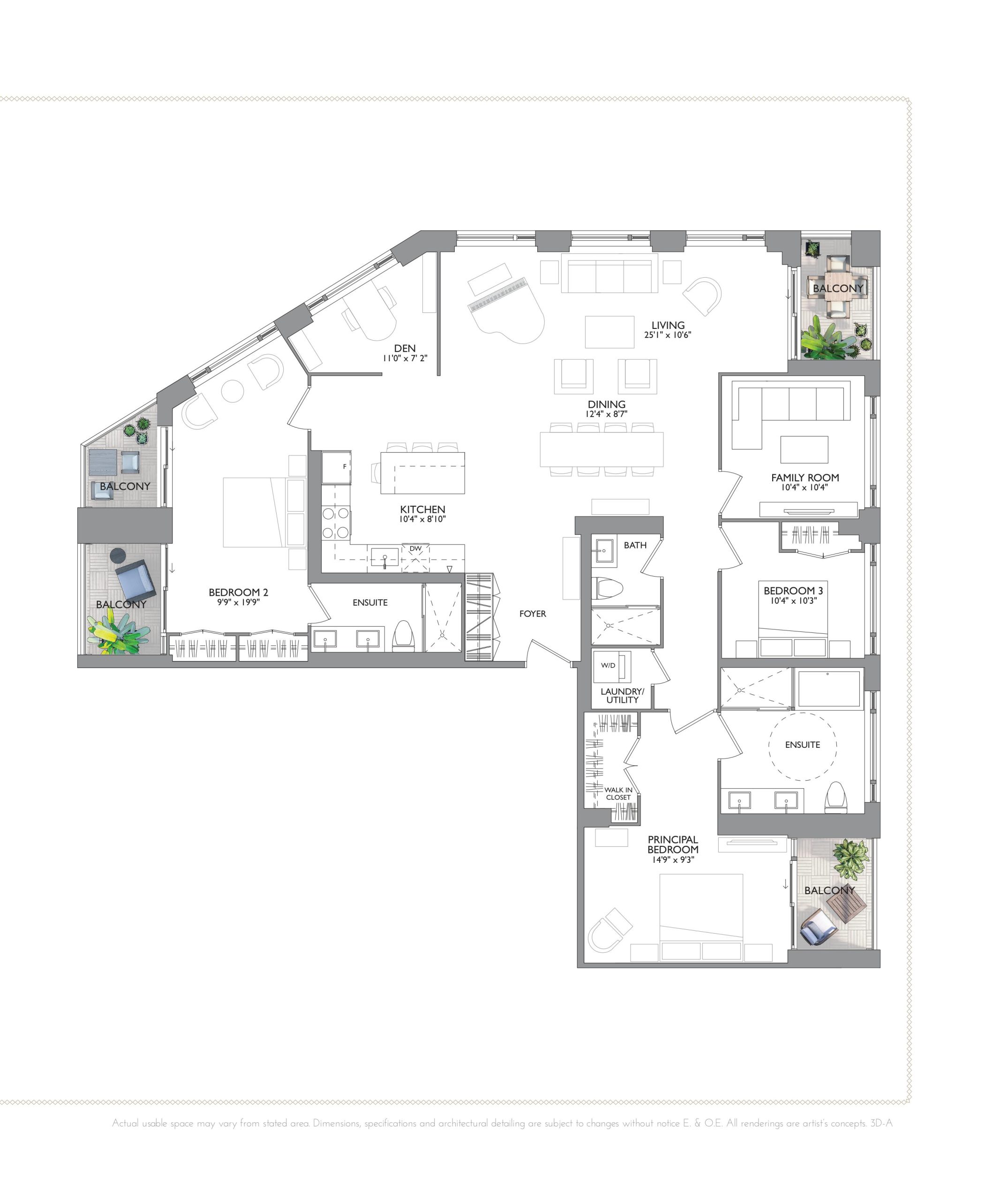 The Turquoise floor plan
