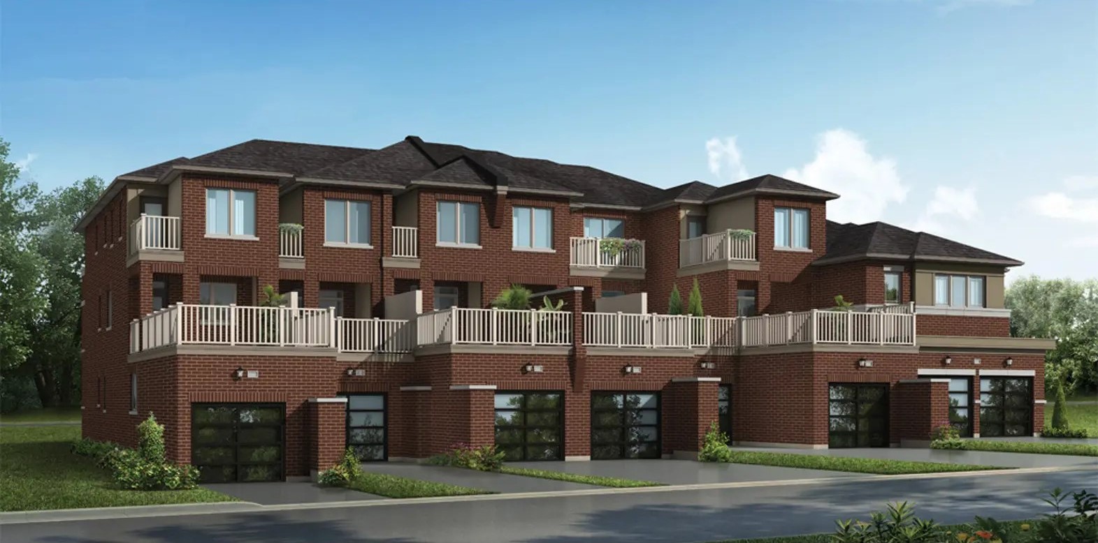 New Seaton – Townhomes by Tower Hill in Pickering — rendering 3
