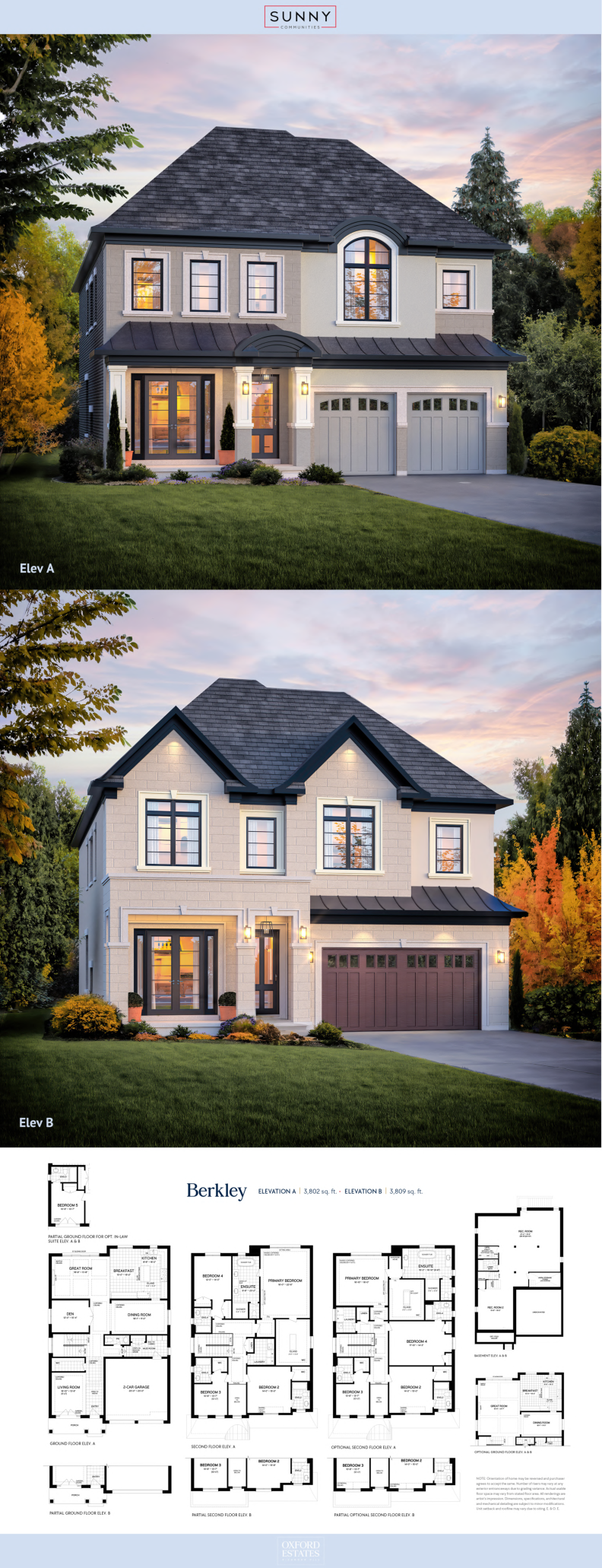 Berkley floor plan