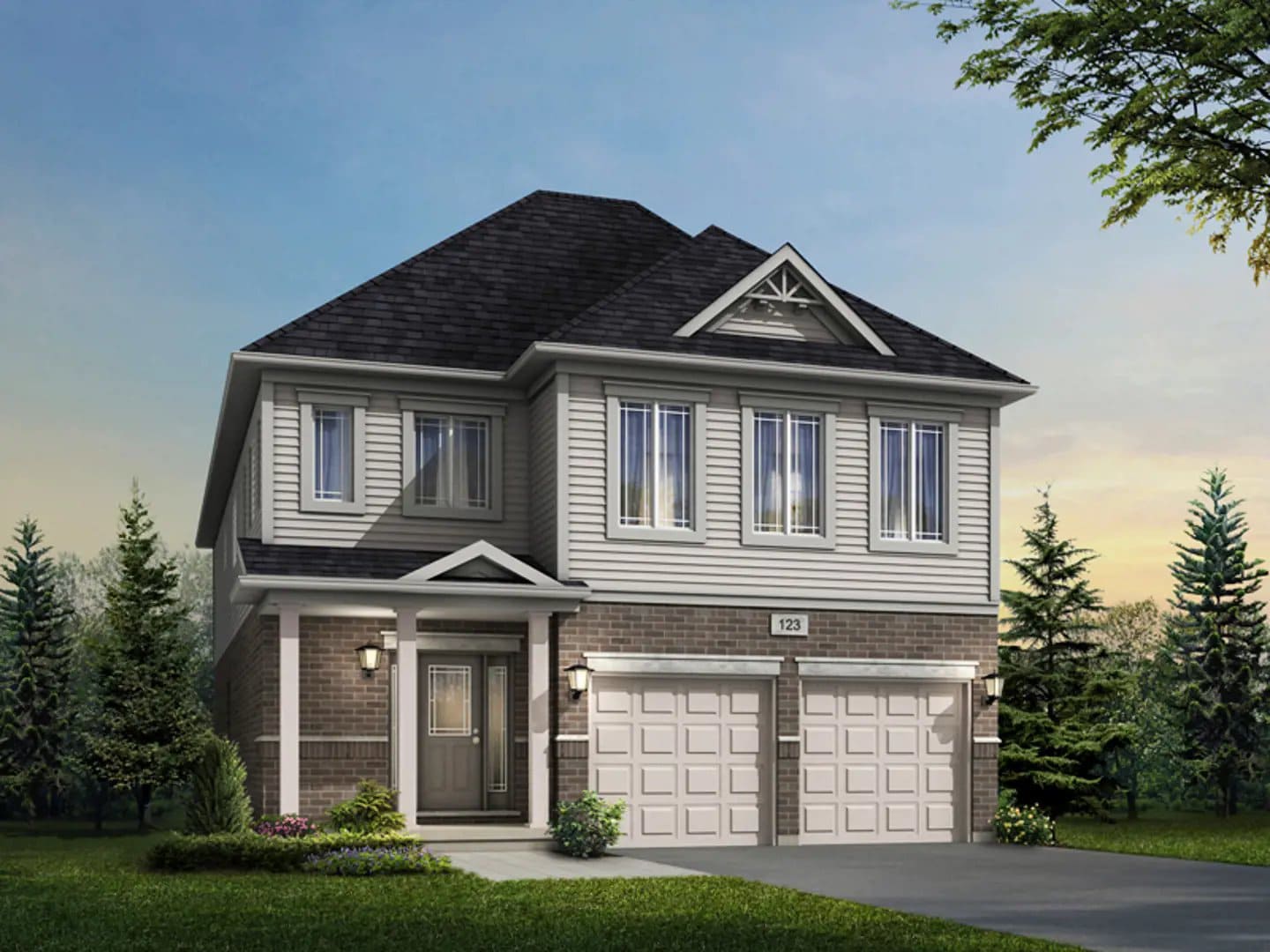 Solterra Towns in Guelph — rendering 6