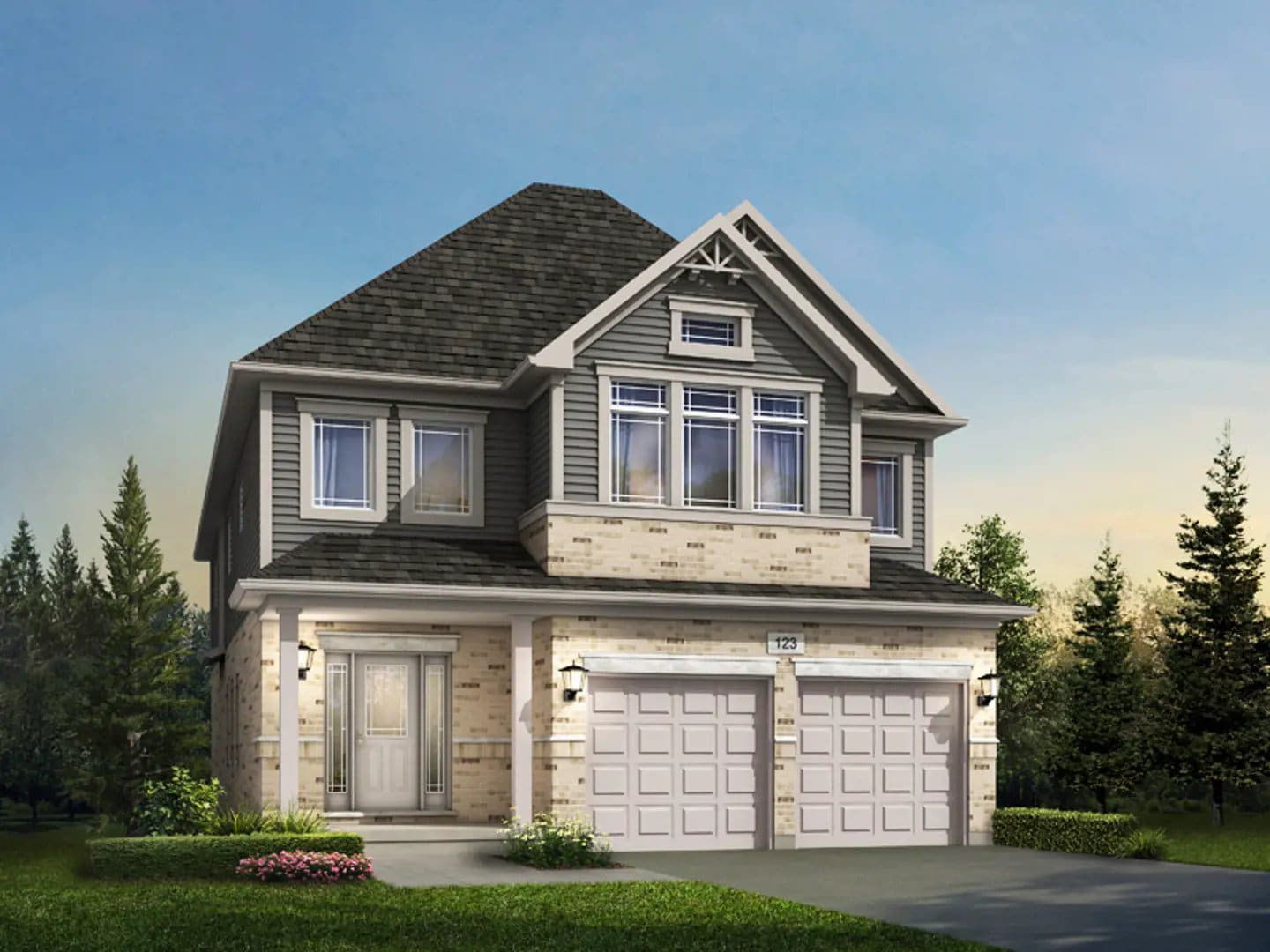 Solterra Towns in Guelph — rendering 7