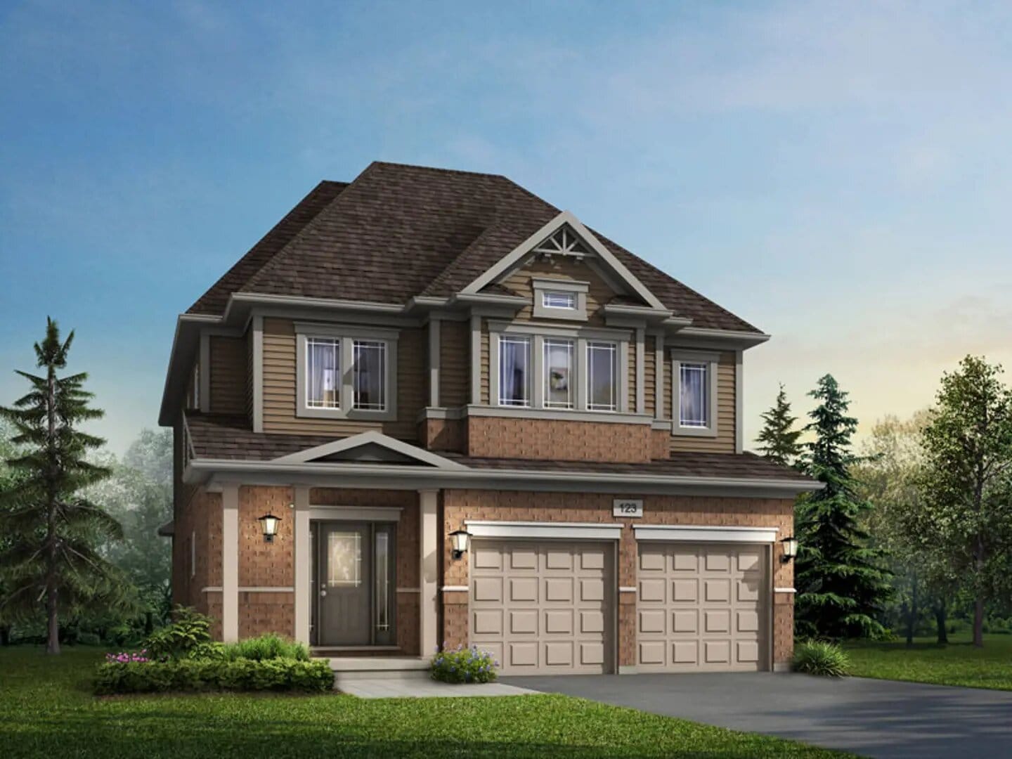 Solterra Towns in Guelph — rendering 9