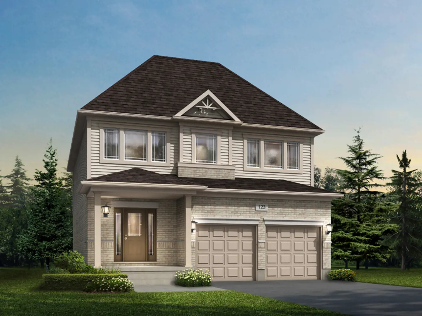 Solterra Towns in Guelph — rendering 10
