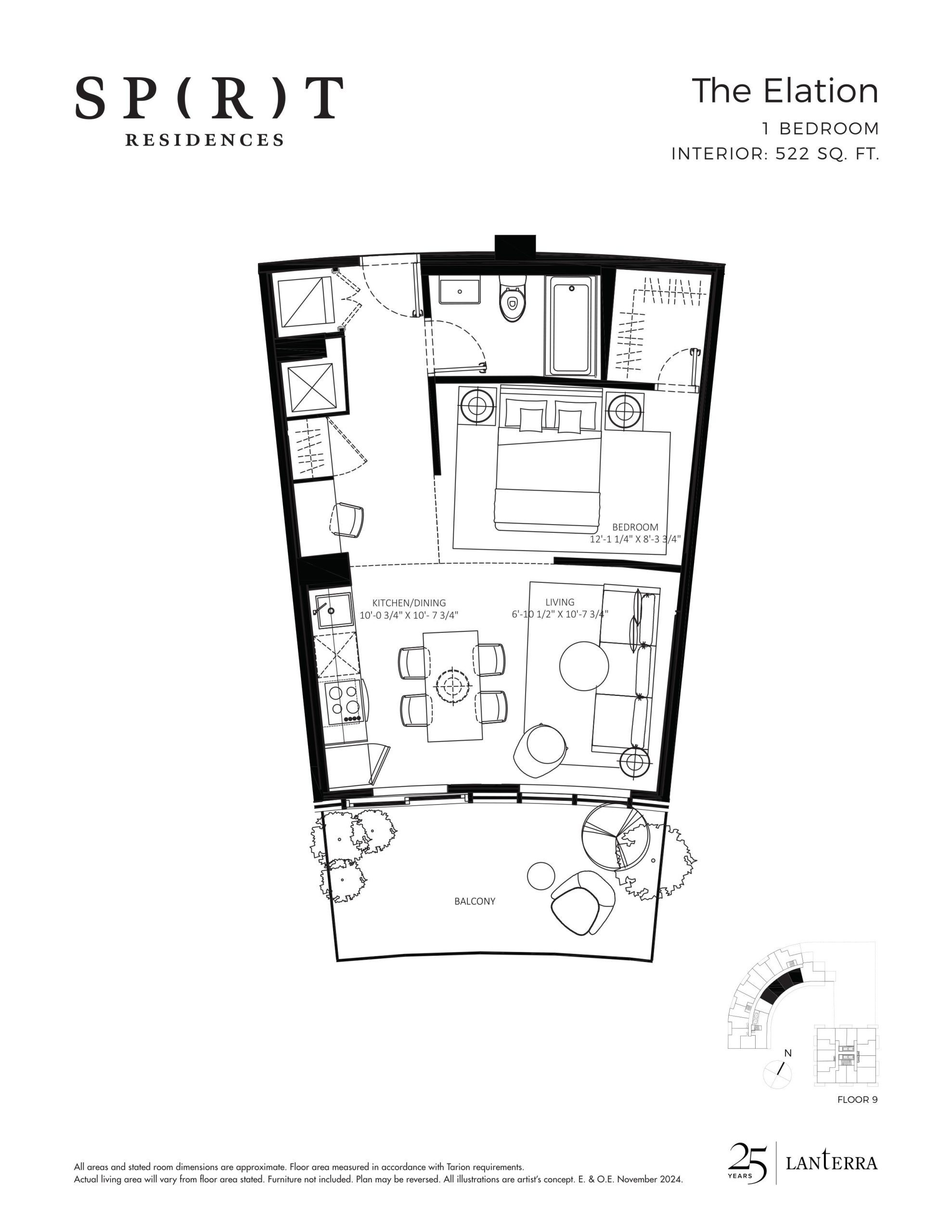 The Elation floor plan