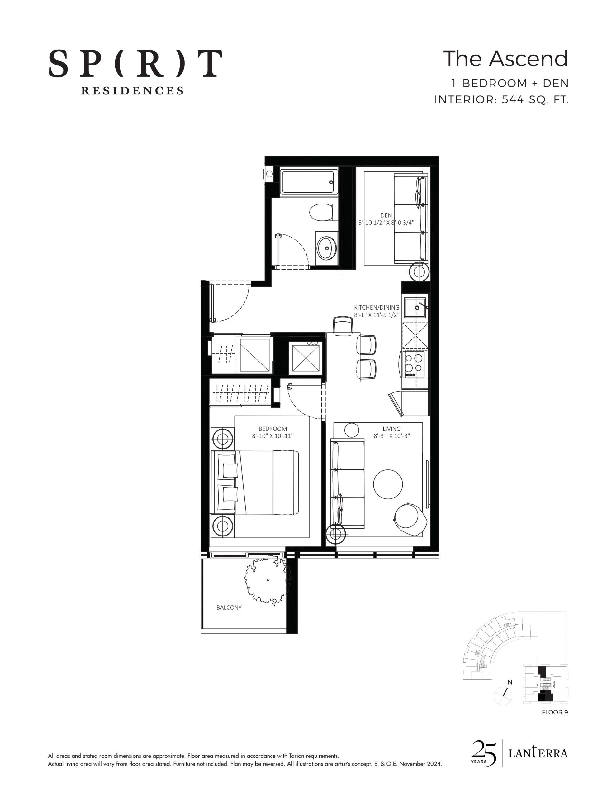 The Ascend floor plan