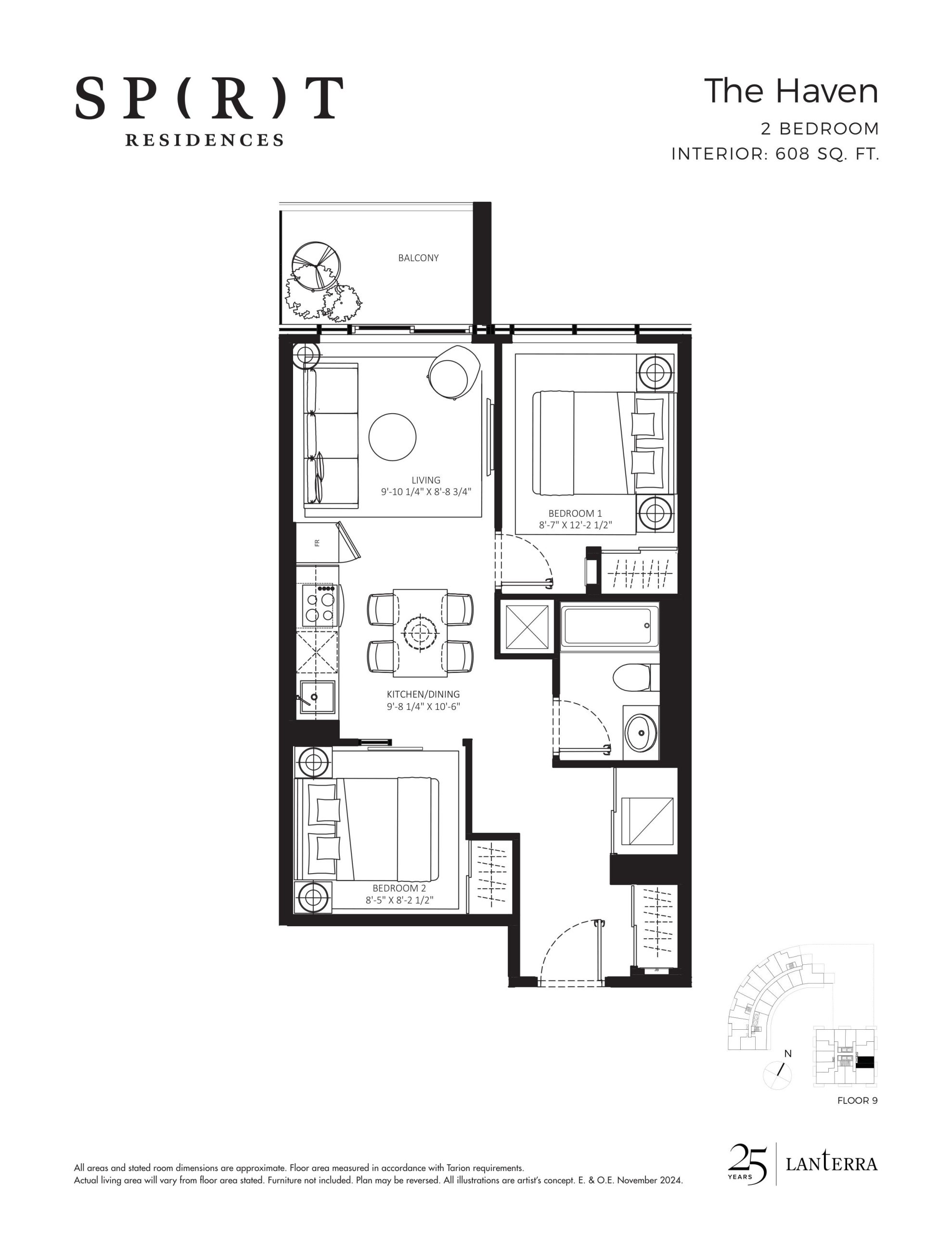 The Haven floor plan