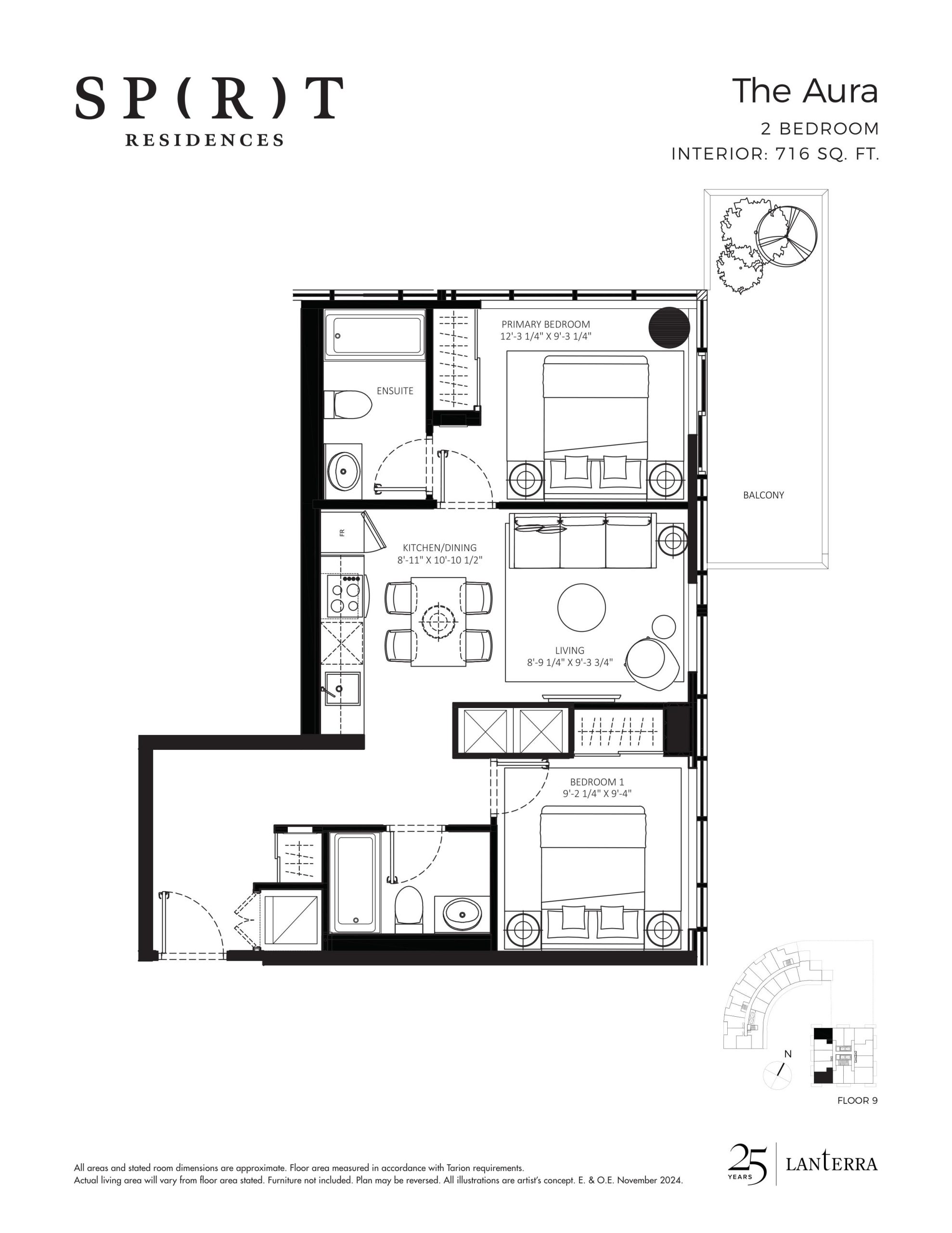 The Aura floor plan