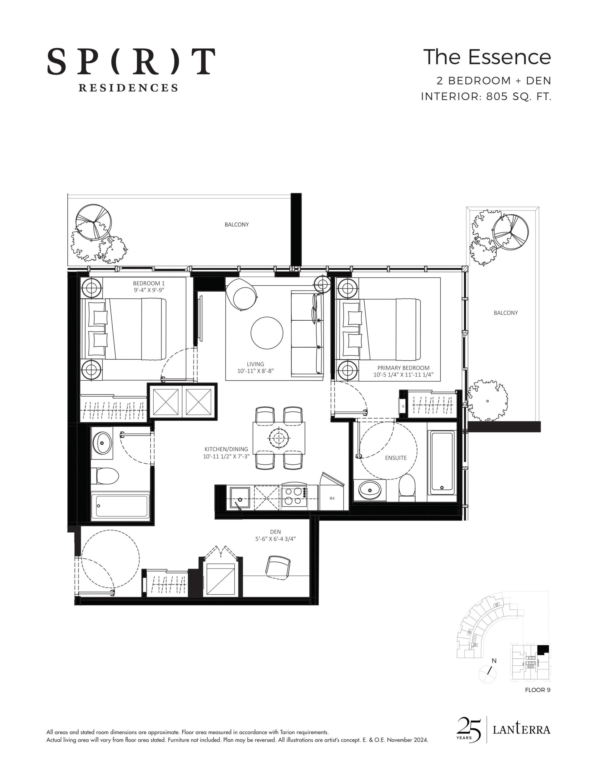 The Essence floor plan