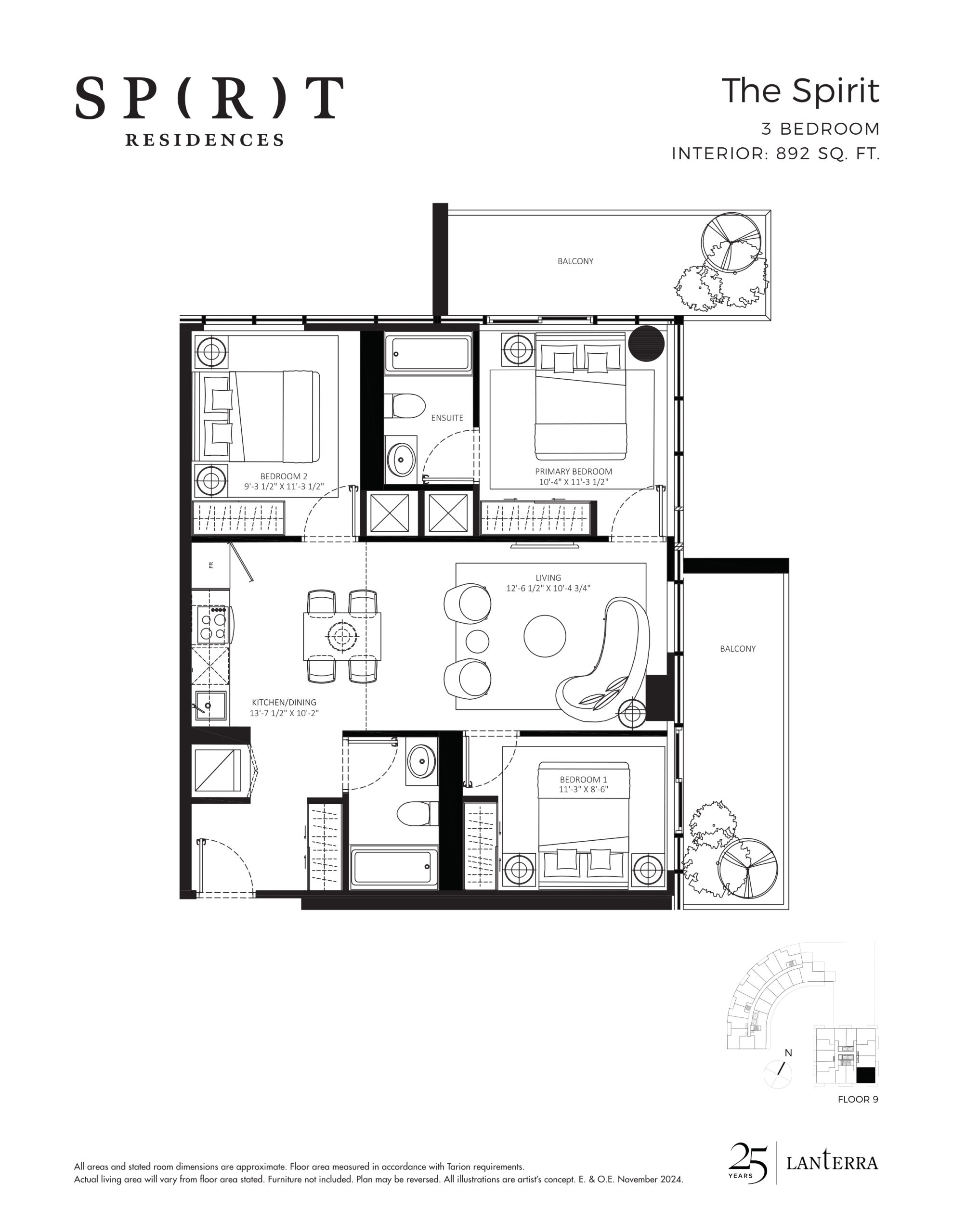 The Spirit floor plan
