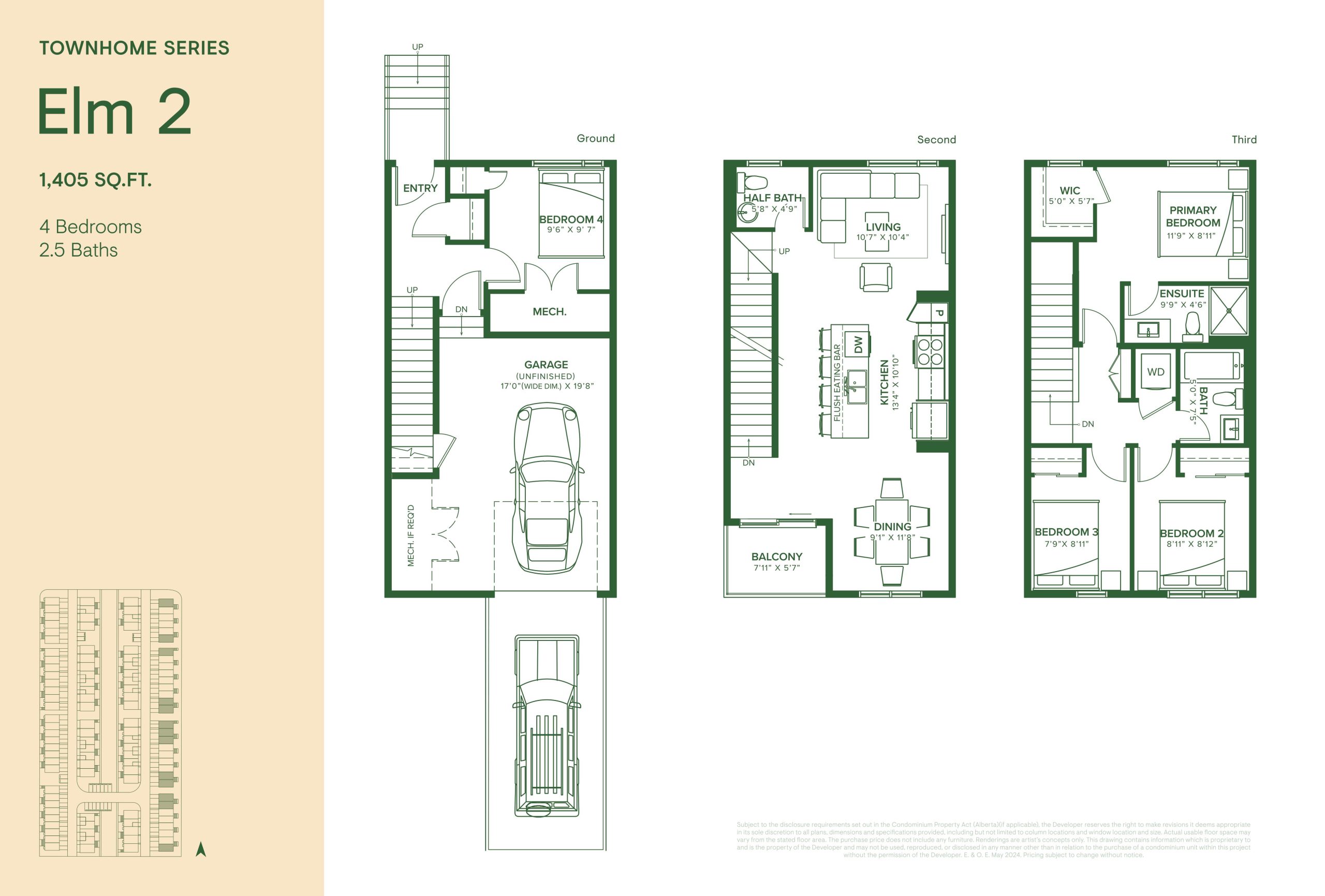 Elm 2 floor plan