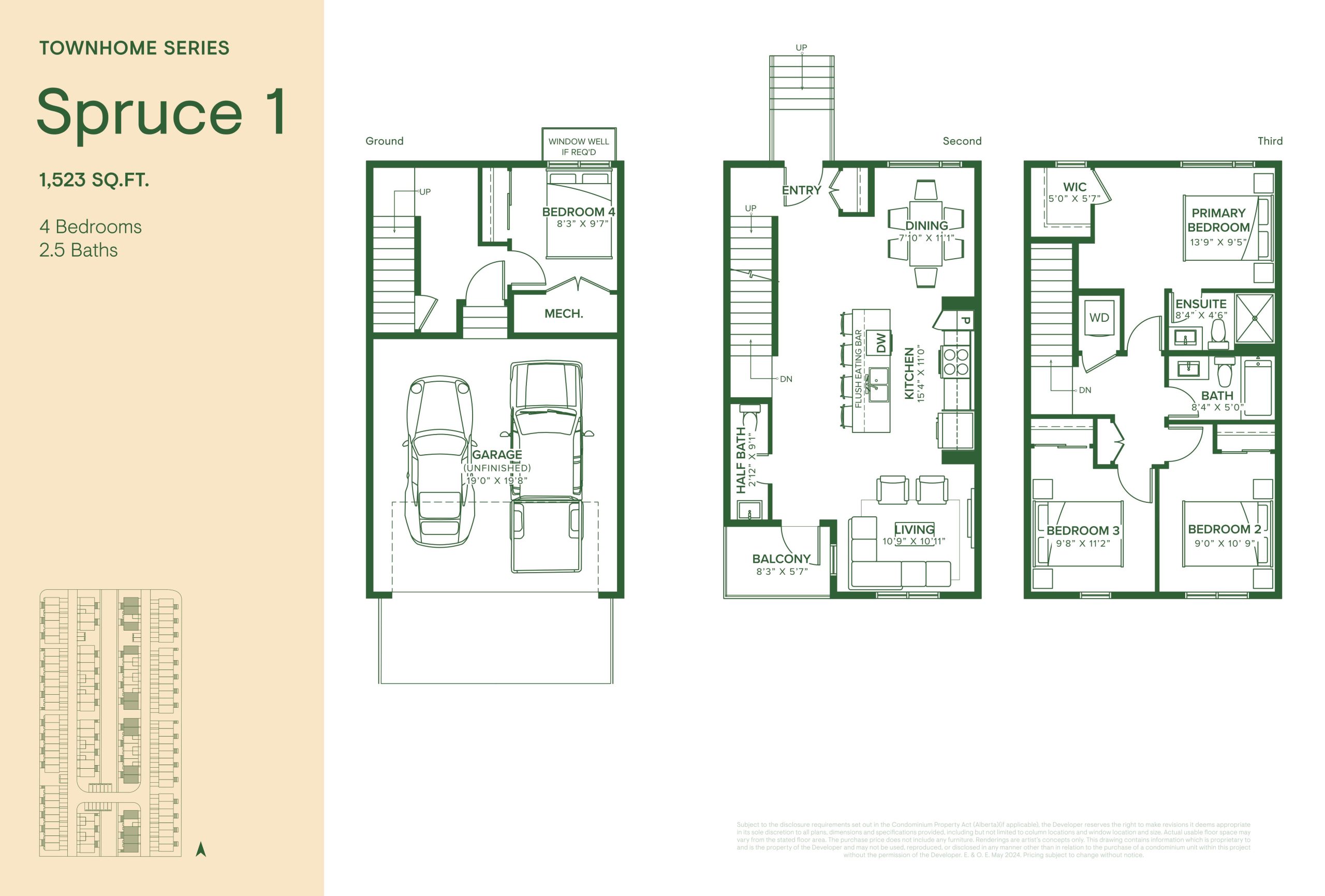 Spruce 1 floor plan