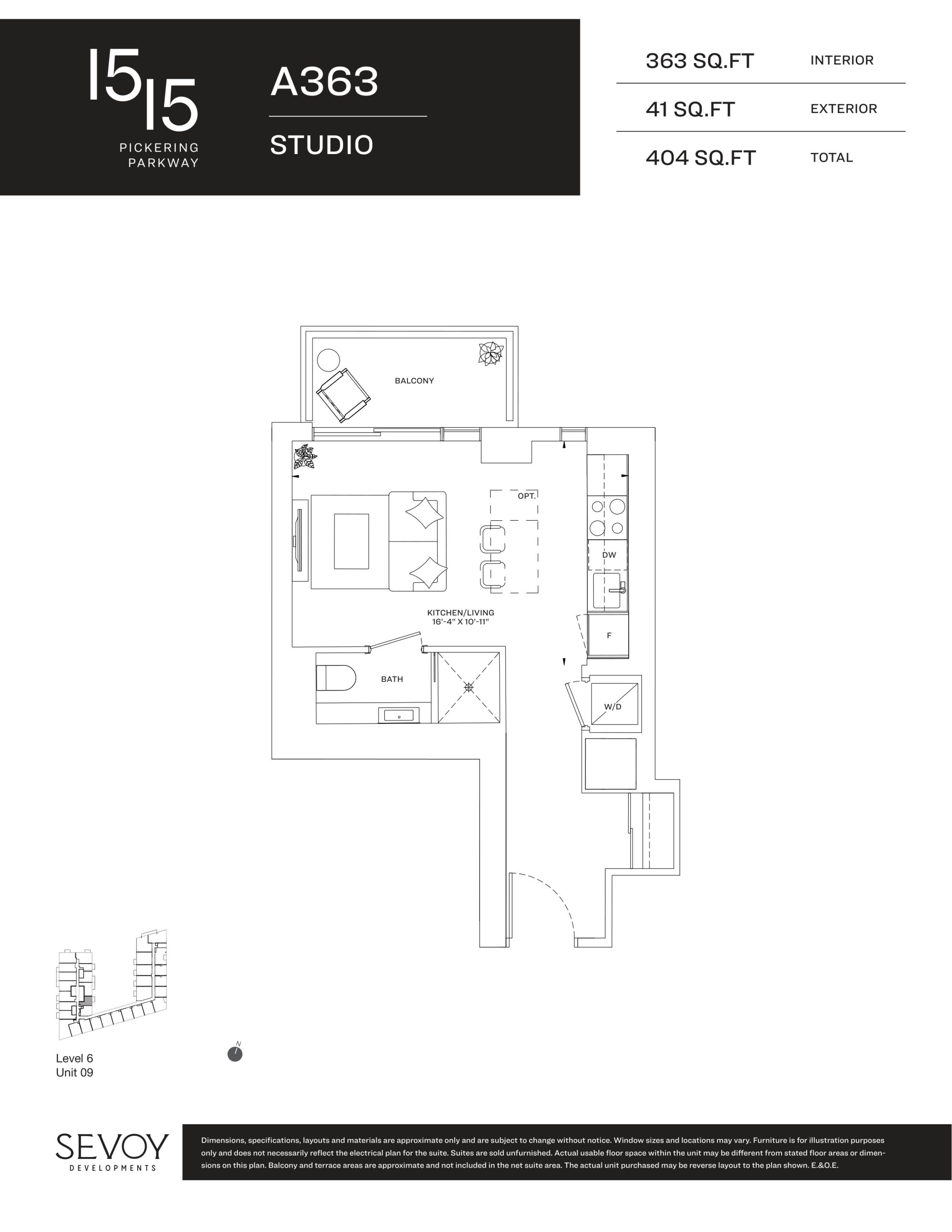 A363 floor plan