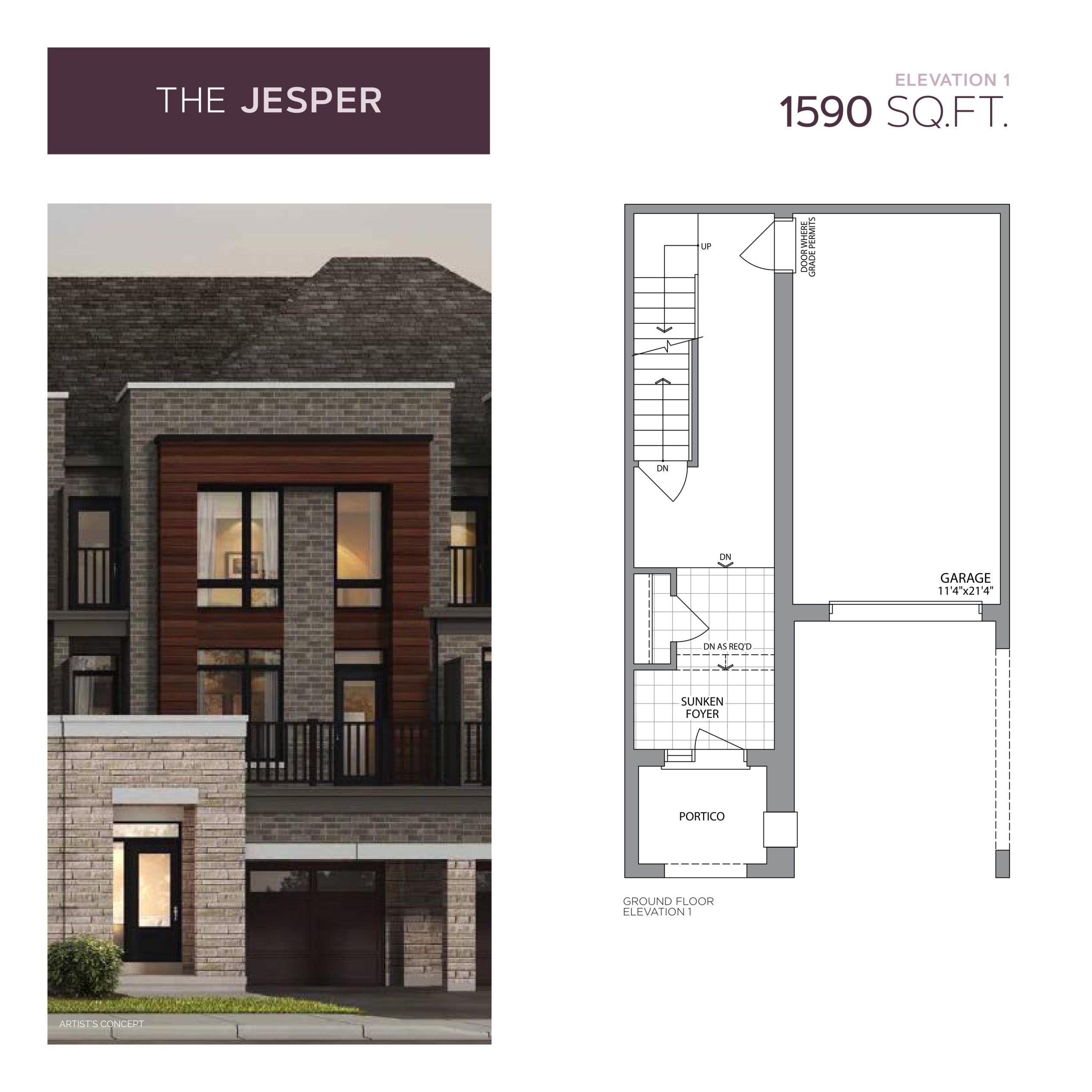The Jesper floor plan