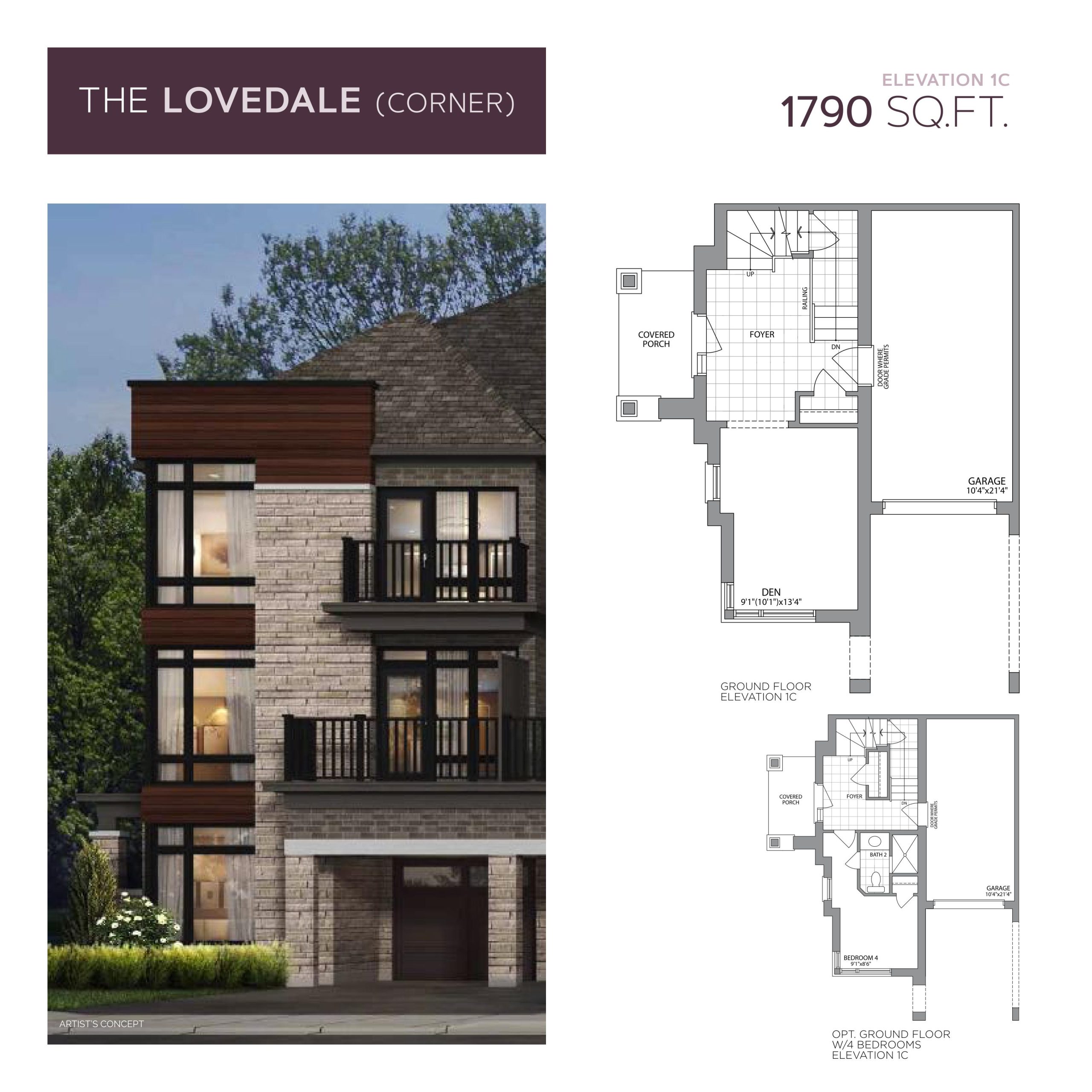 The Lovedale (Corner) floor plan