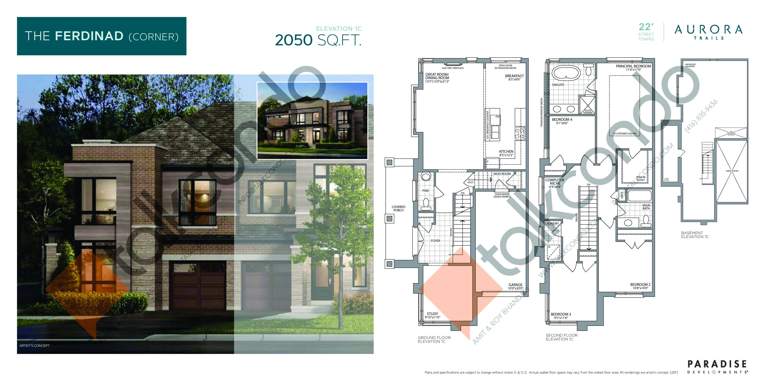 The Ferdinad (Corner) floor plan