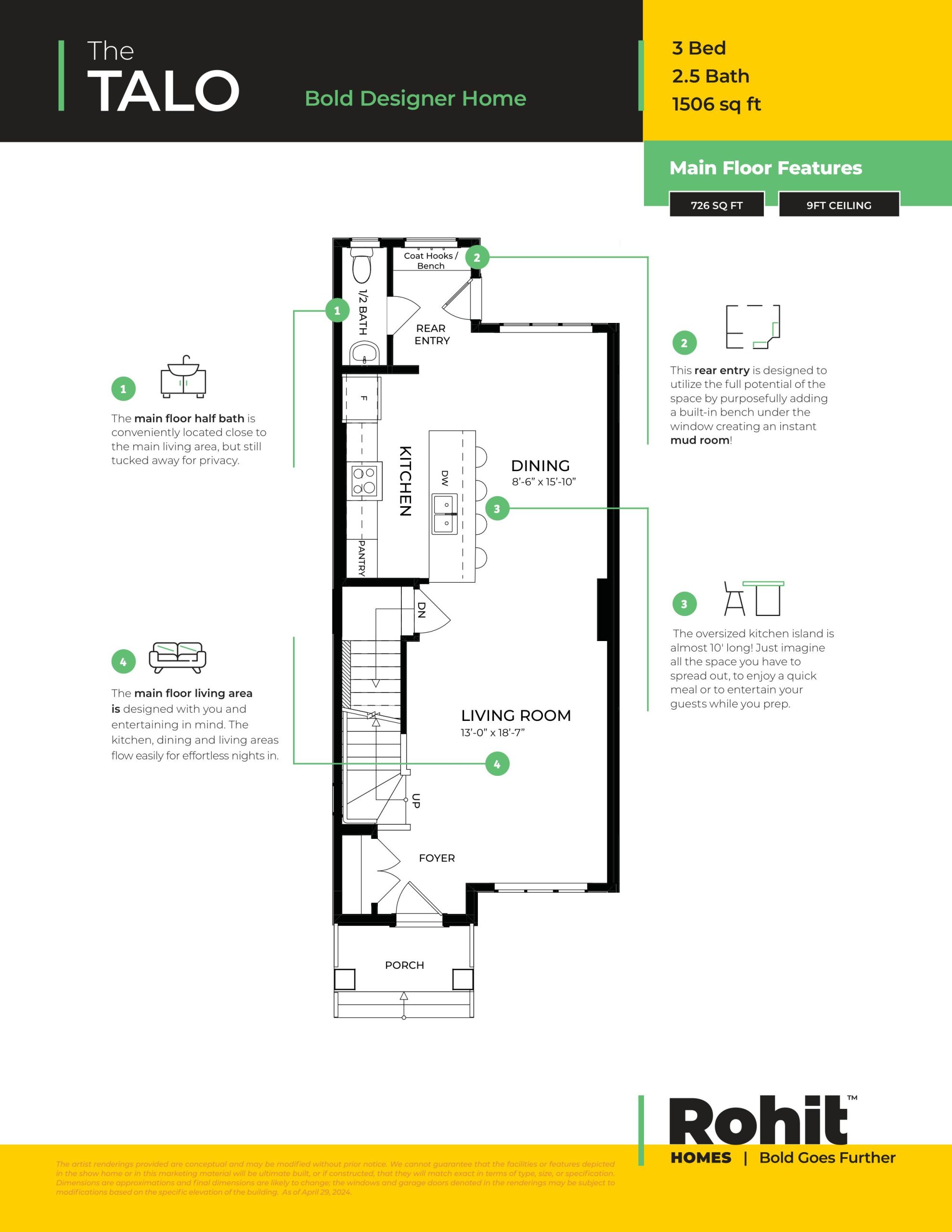 The Talo floor plan