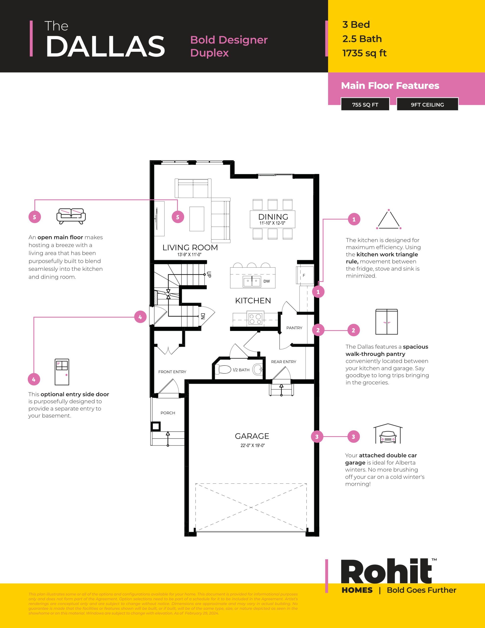 The Dallas floor plan