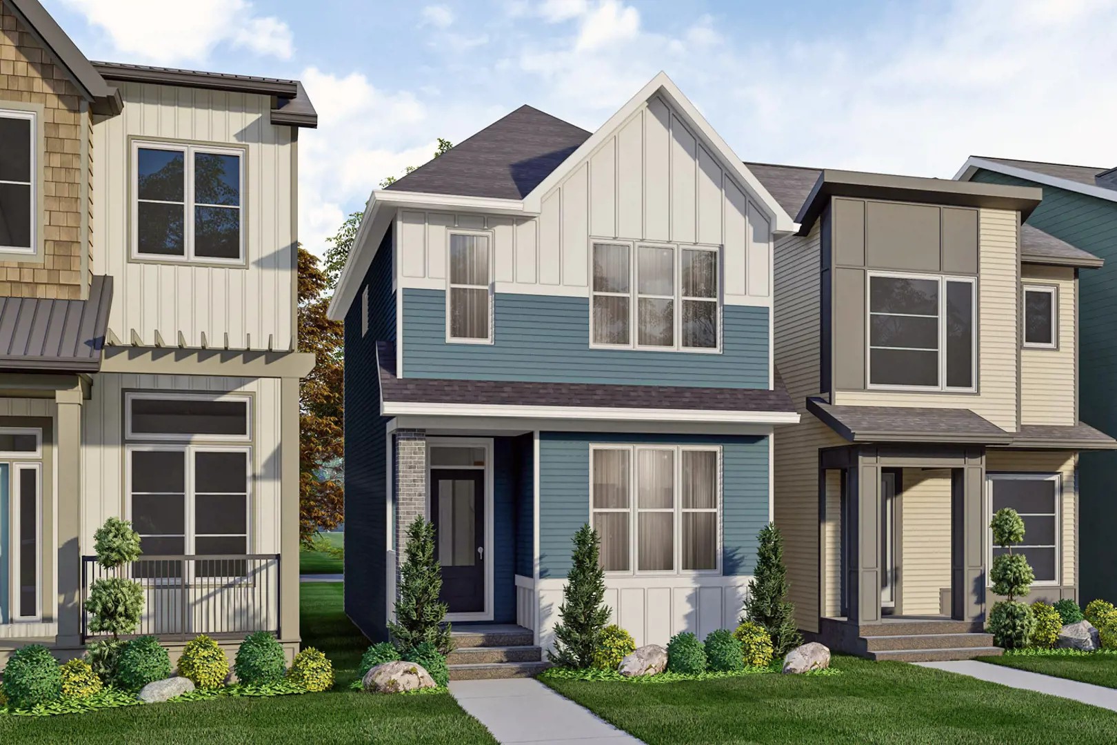Cobblestone Creek in Airdrie — rendering 4