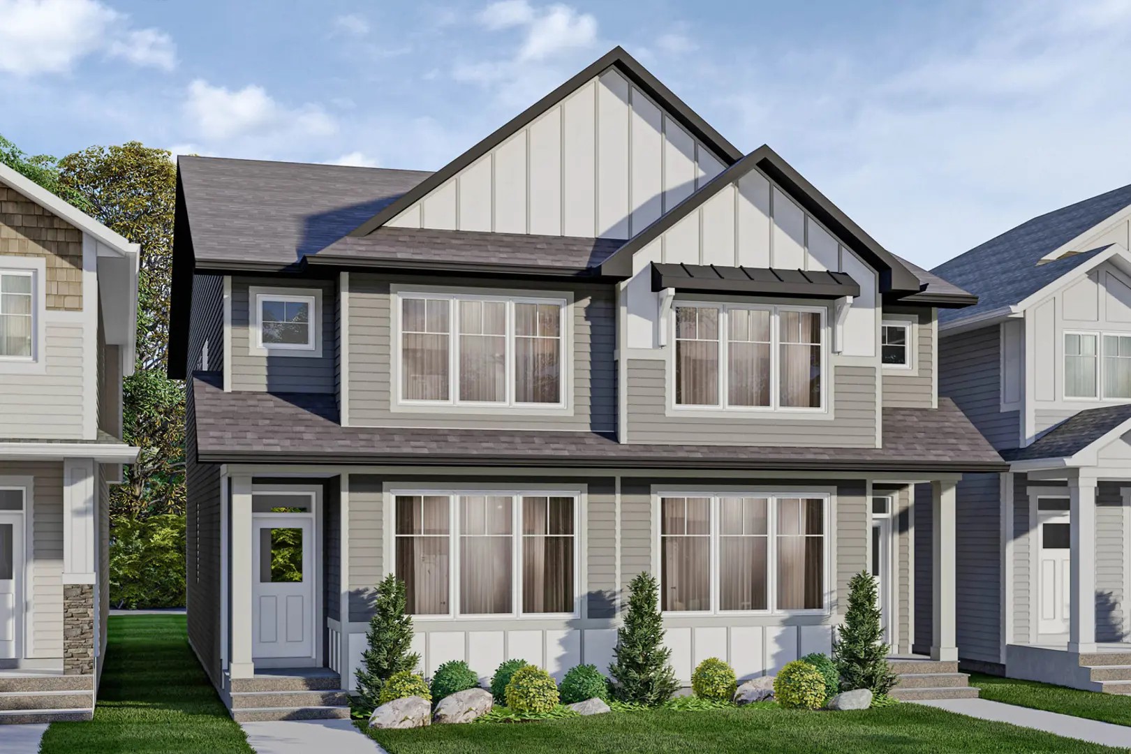 Cobblestone Creek in Airdrie — rendering 8