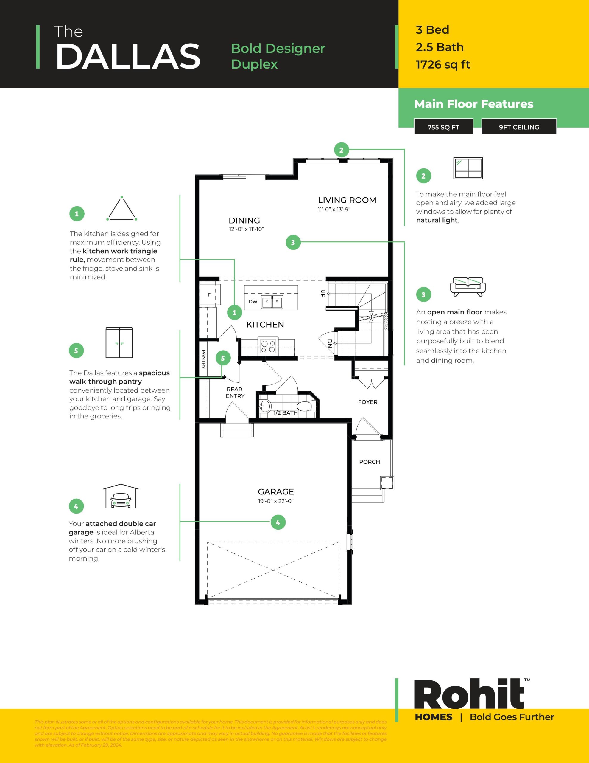 The Dallas floor plan