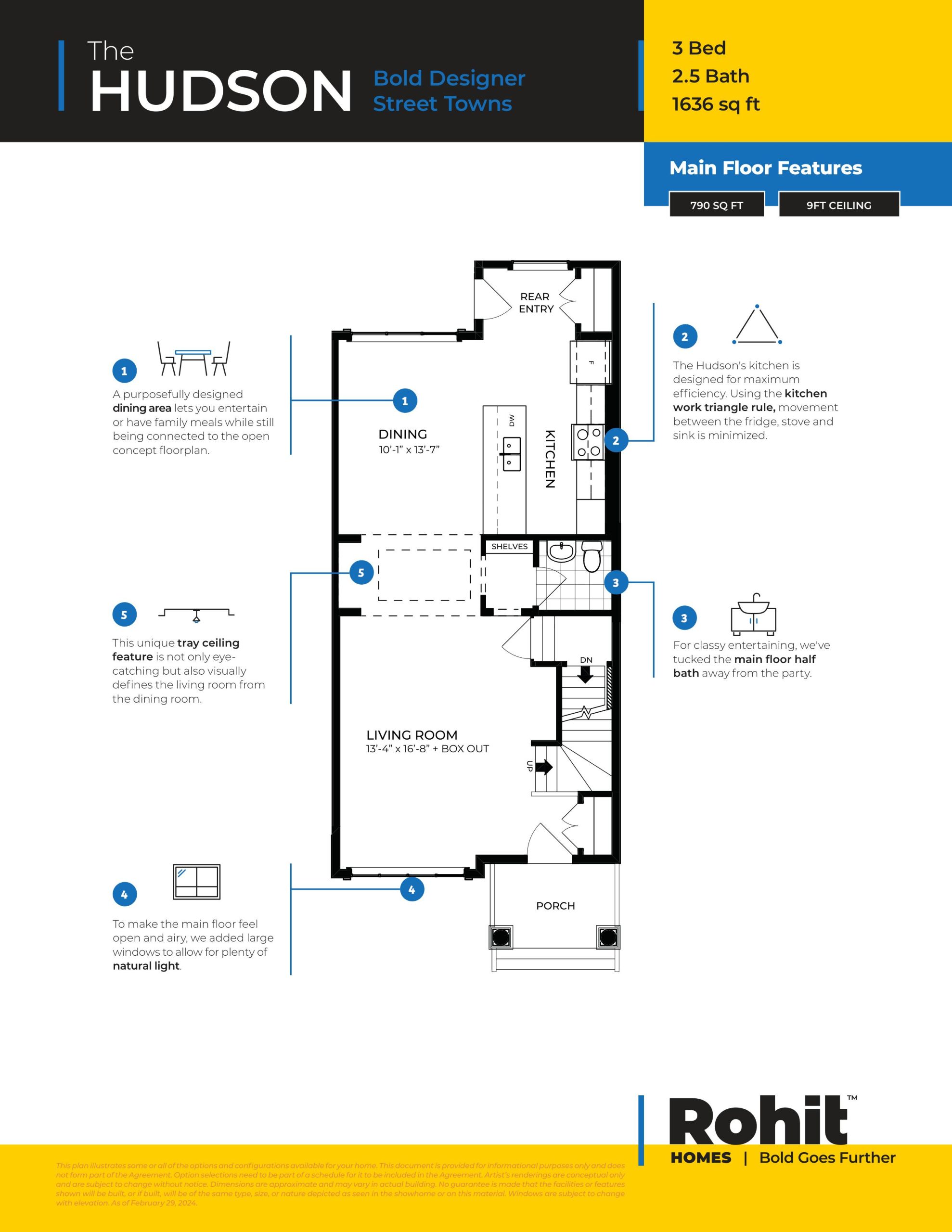 The Hudson floor plan