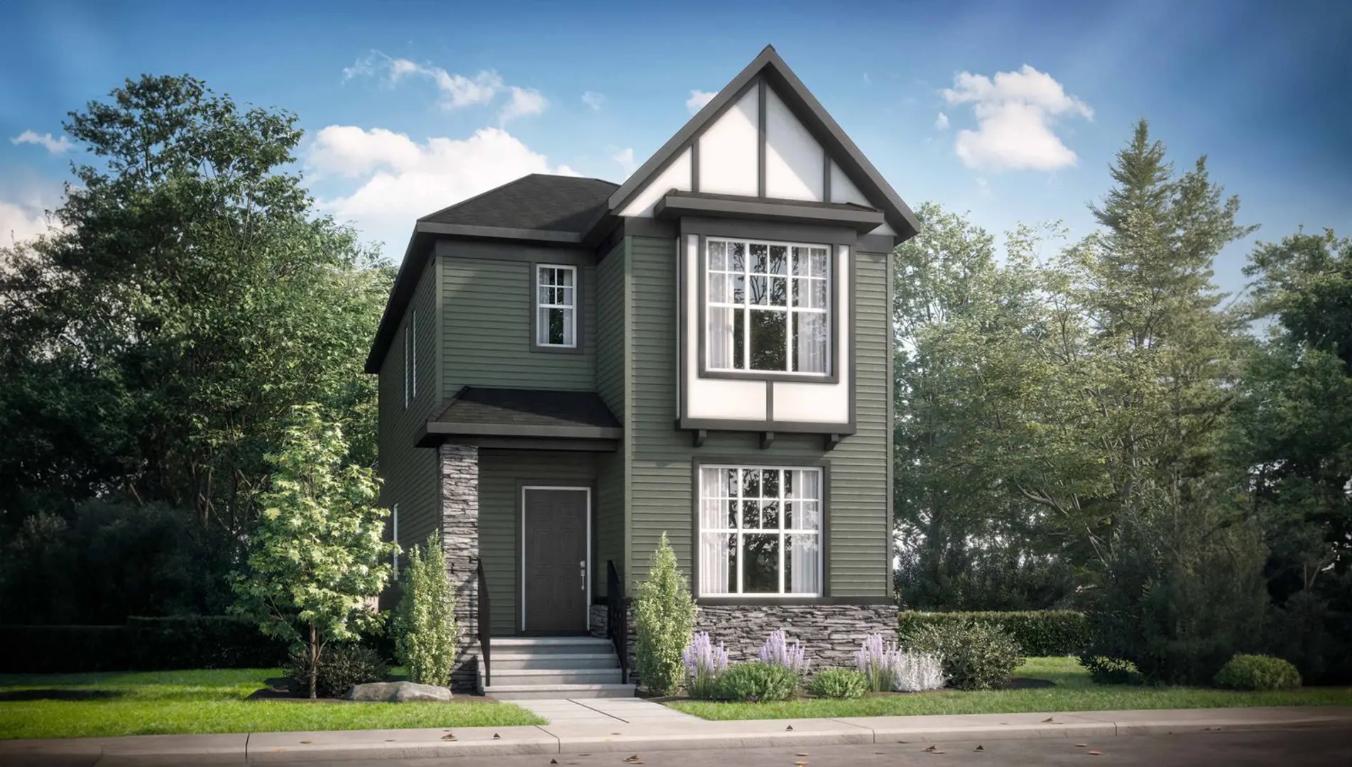 Cobblestone Creek in Airdrie — rendering 5
