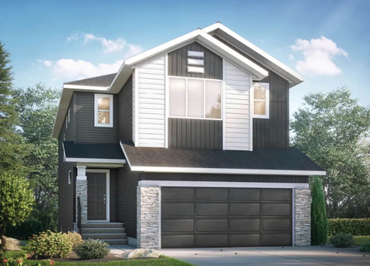 Cobblestone Creek in Airdrie — rendering 8