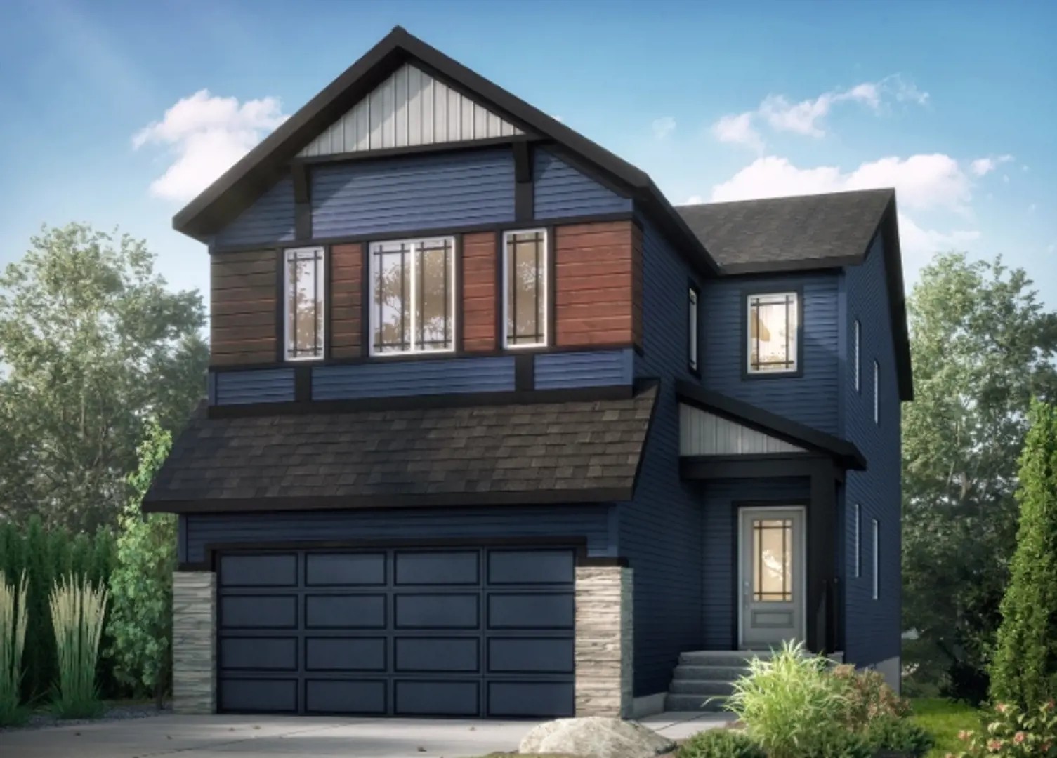 Cobblestone Creek in Airdrie — rendering 10