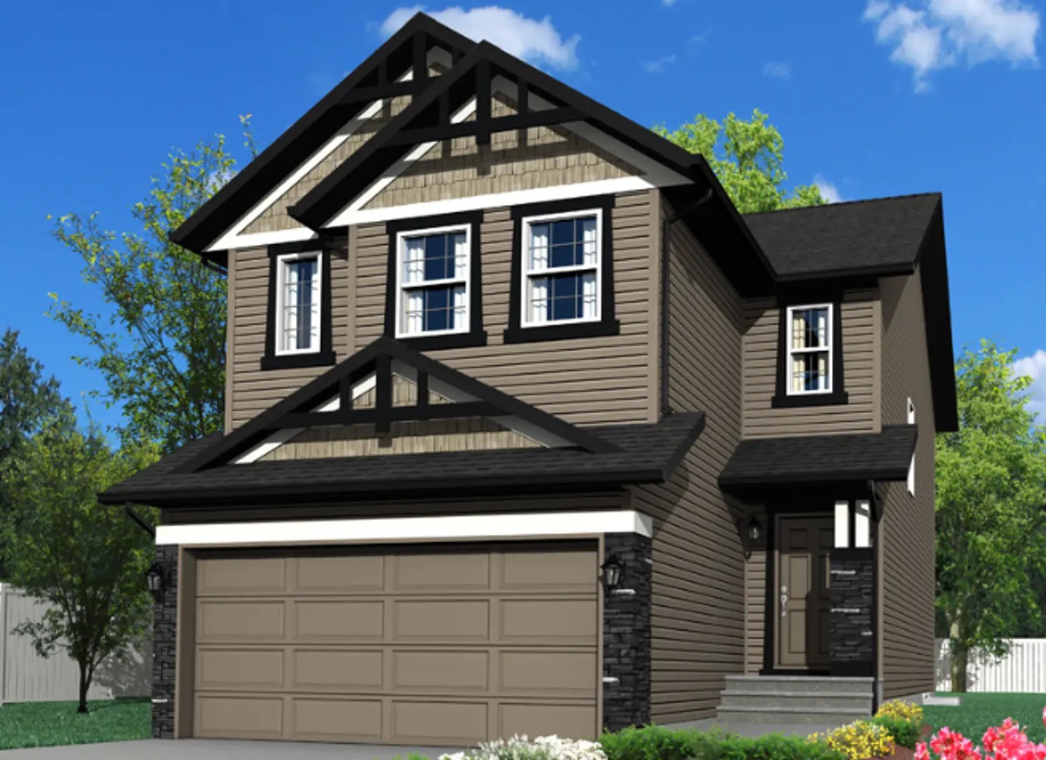 Cobblestone Creek in Airdrie — rendering 11