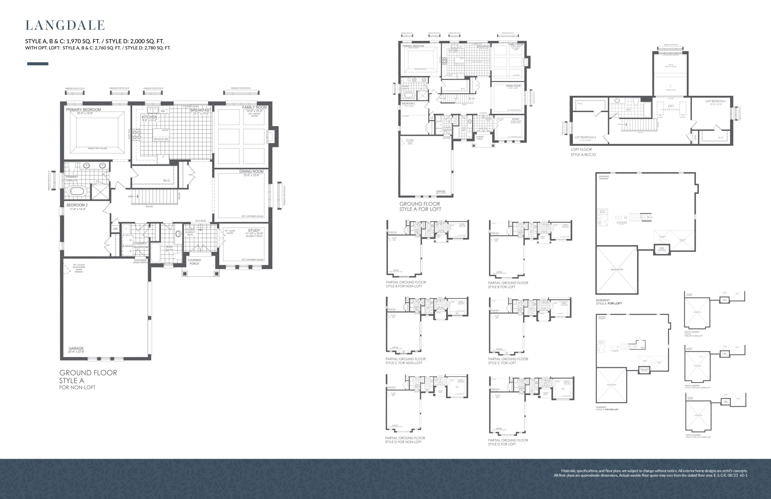 Langdale floor plan