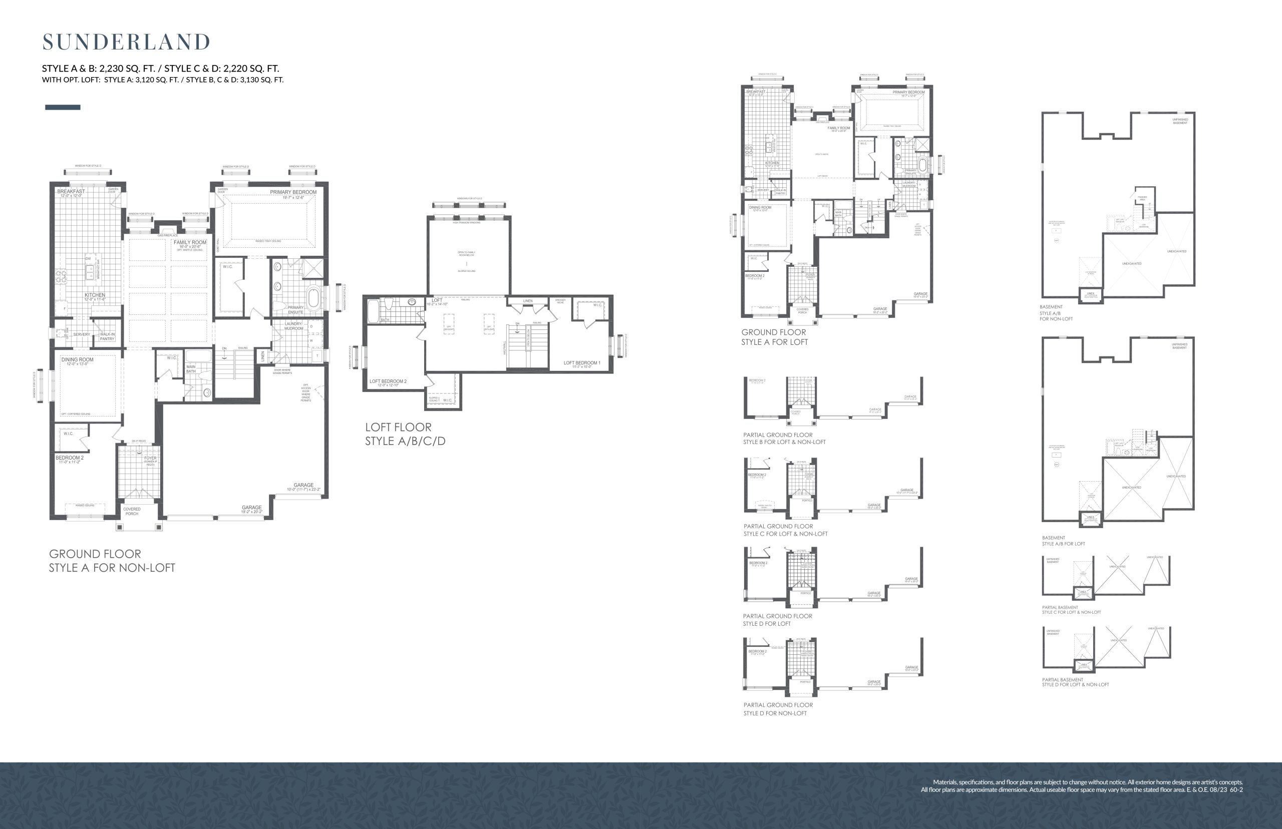 Sunderland floor plan