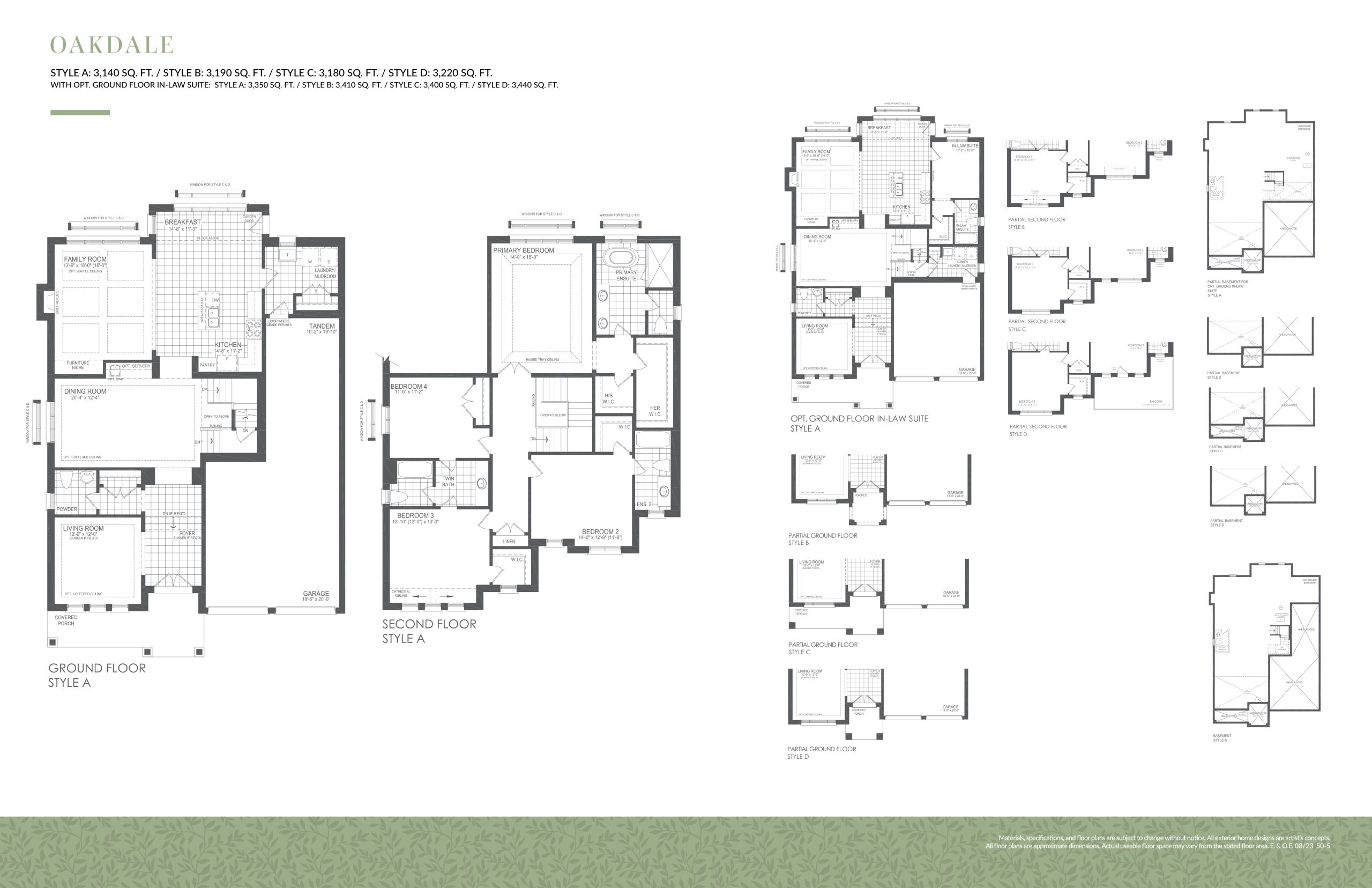 Oakdale floor plan