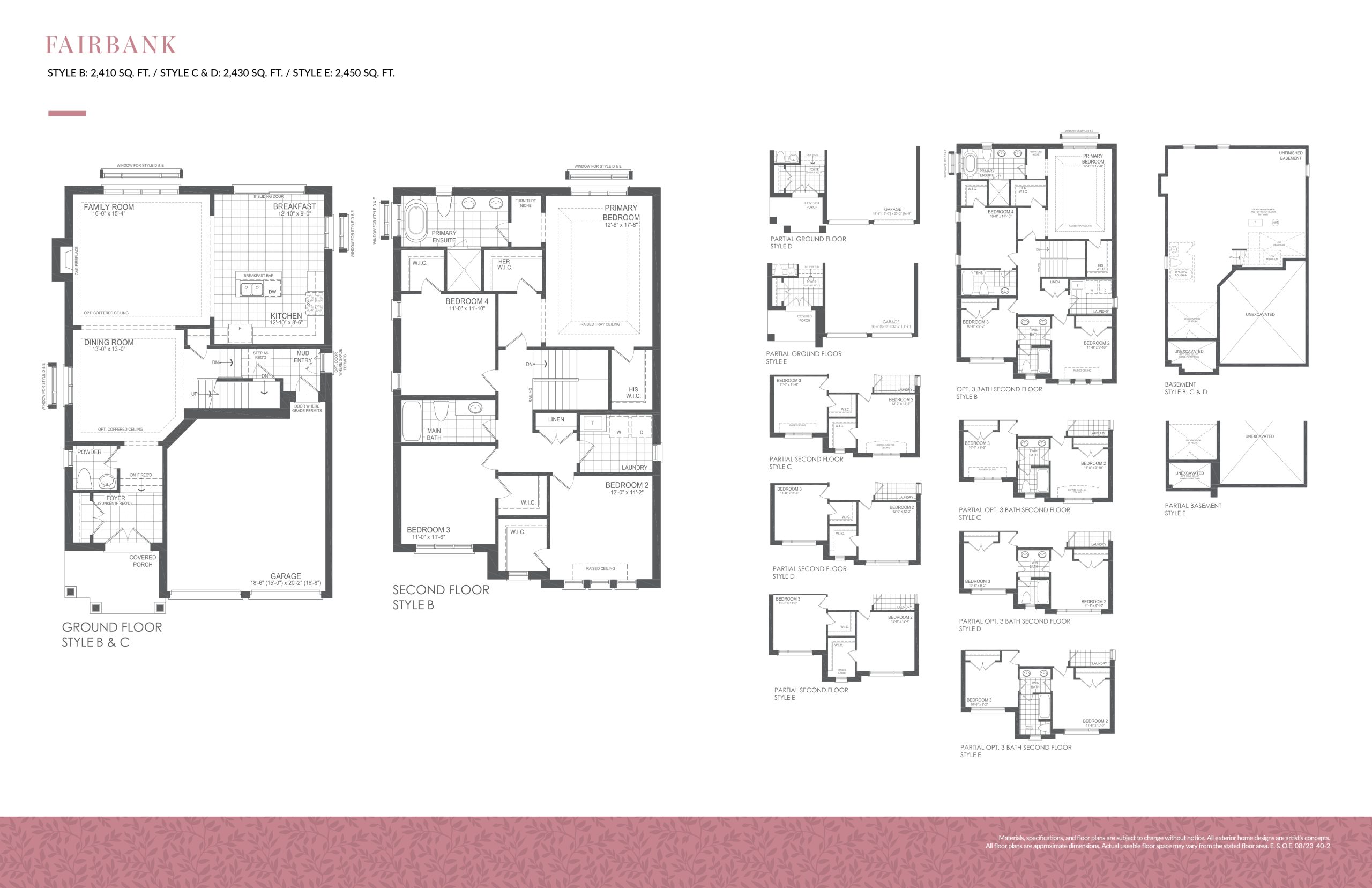 Fairbank floor plan