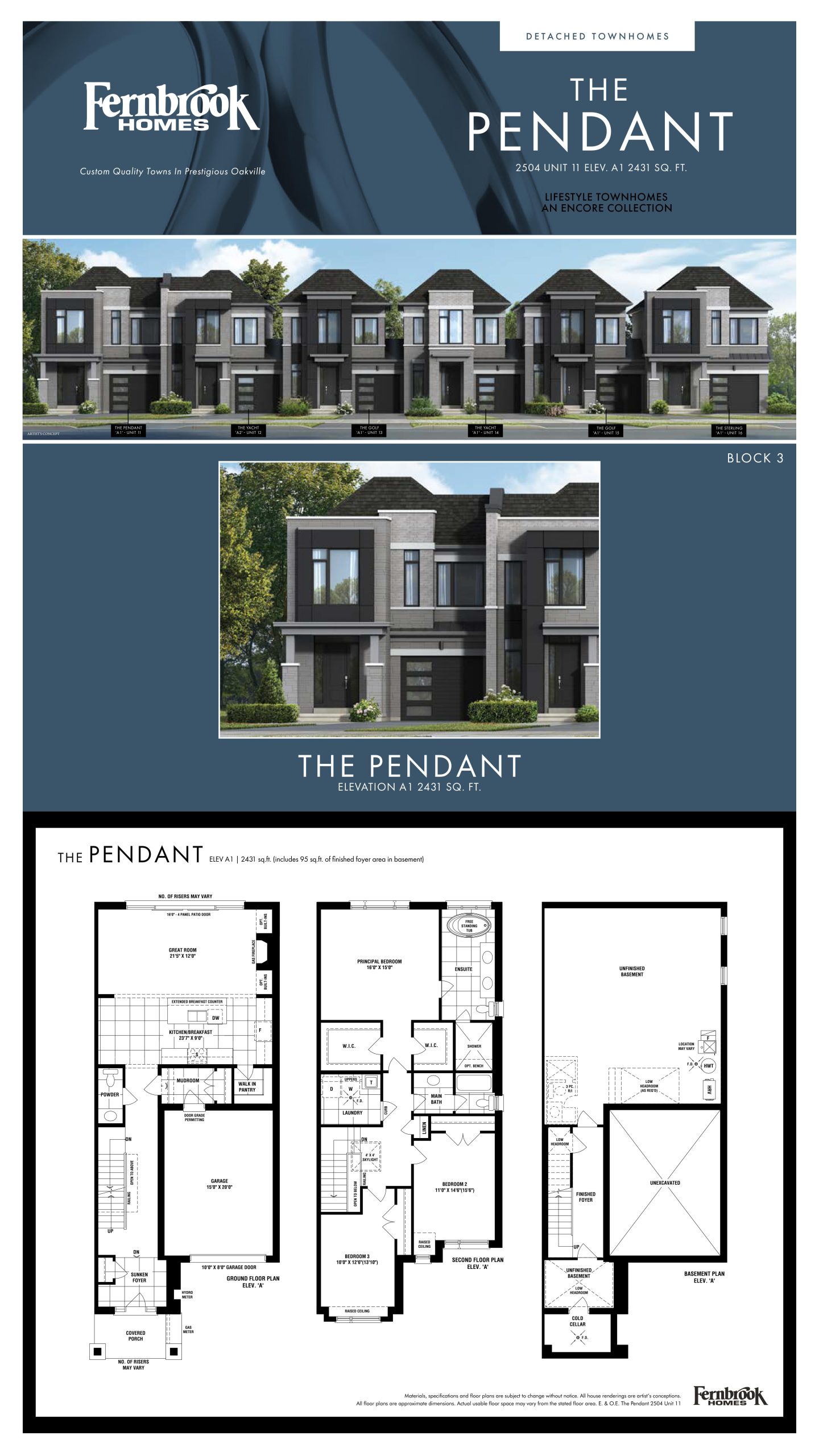 The Pendant floor plan