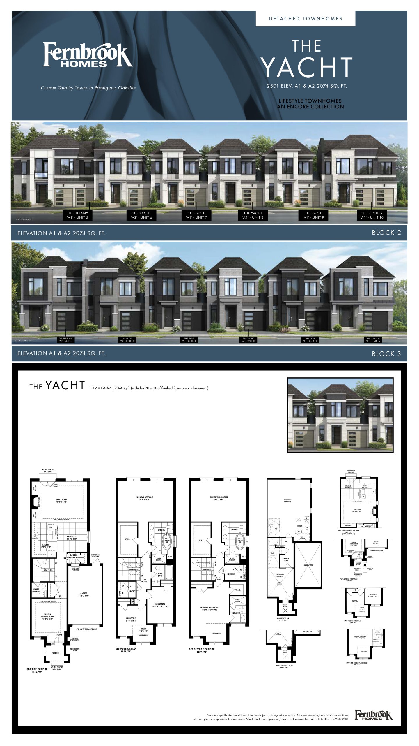 The Yacht floor plan