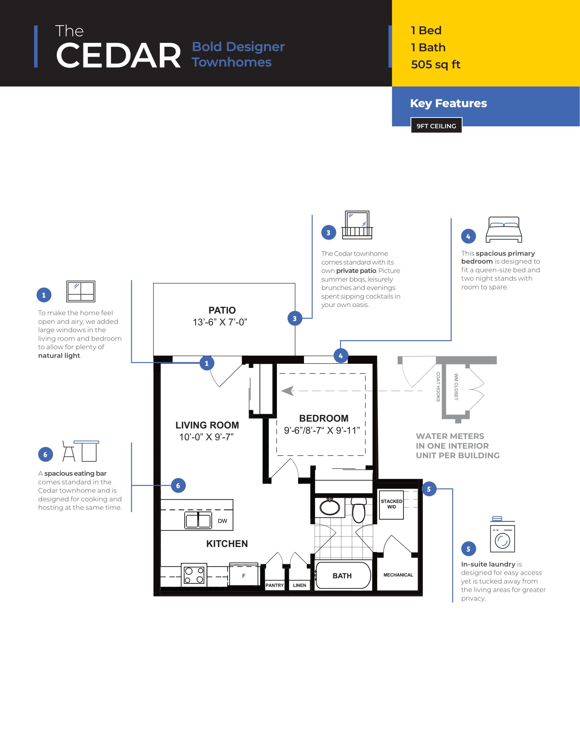 The Cedar floor plan