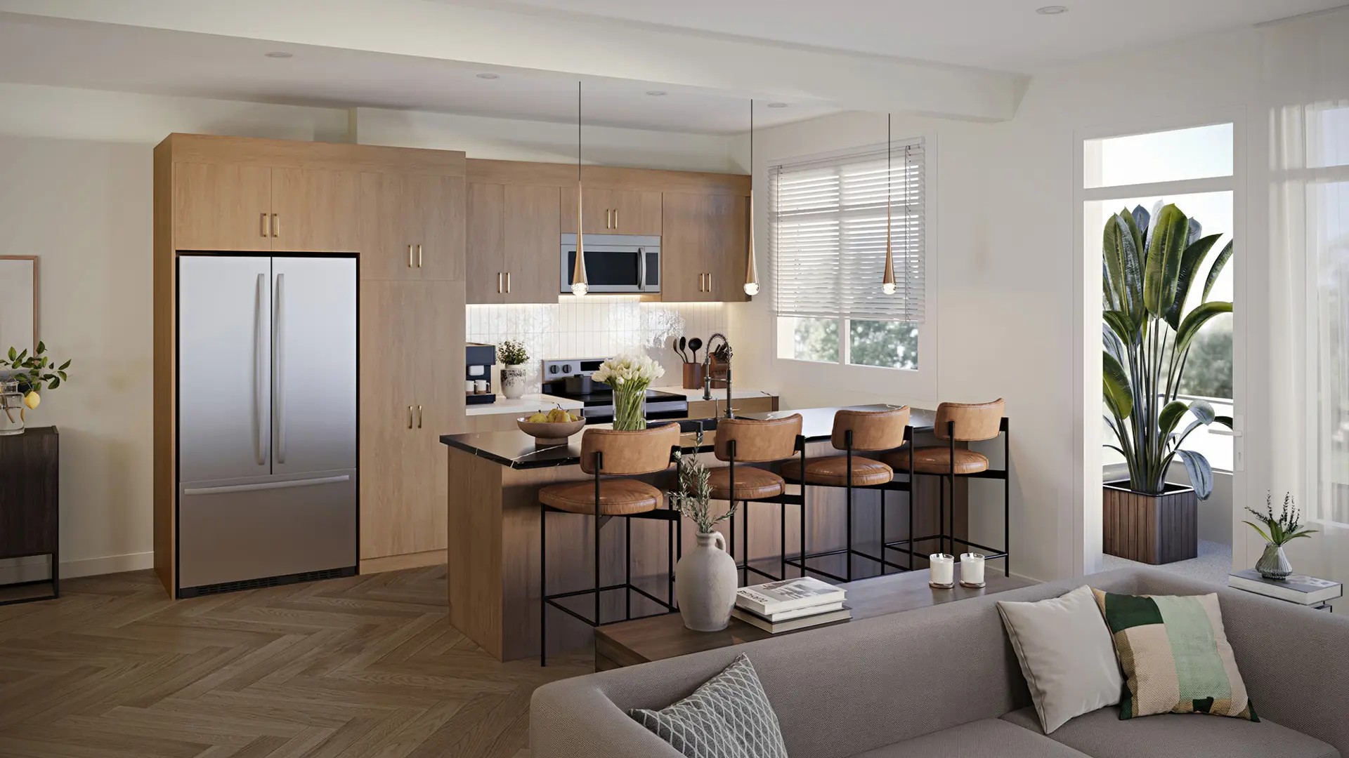 Livingston Towns in Calgary — rendering 4