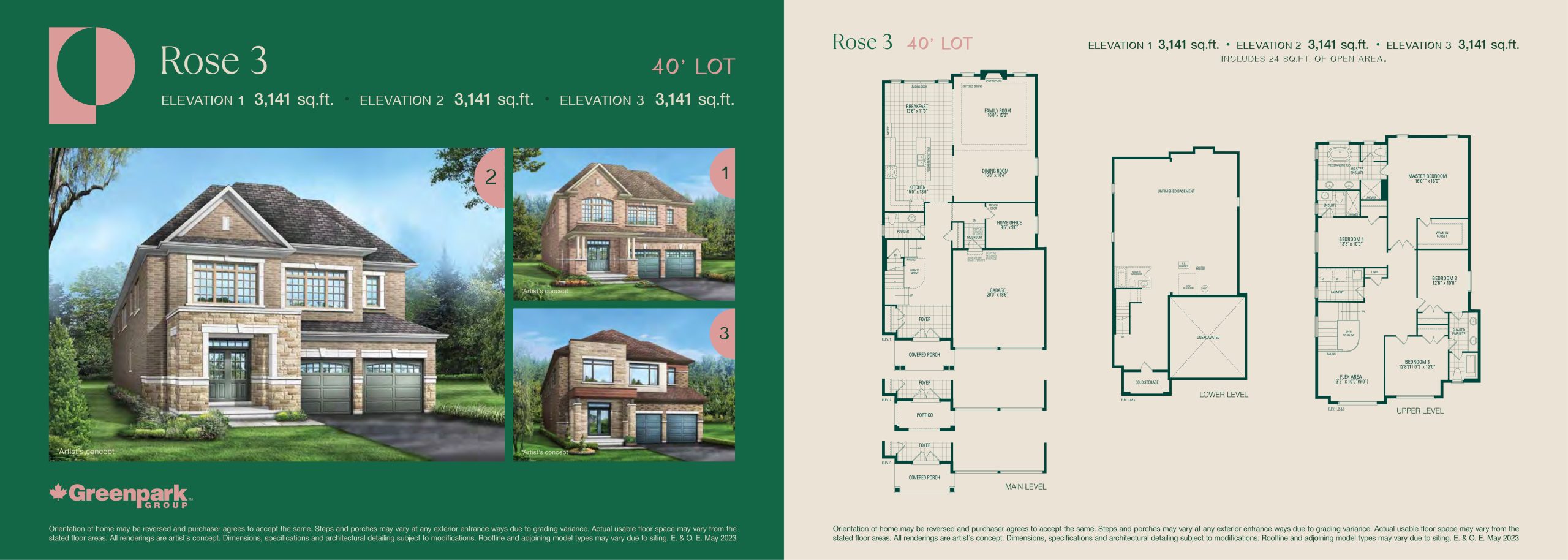 Rose 3 plan preview