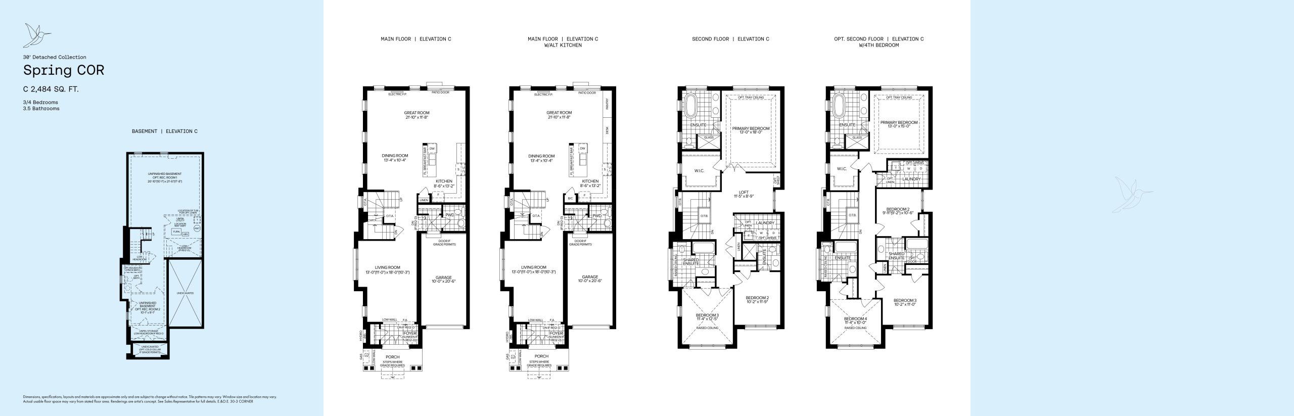 Spring COR 30-3 floor plan