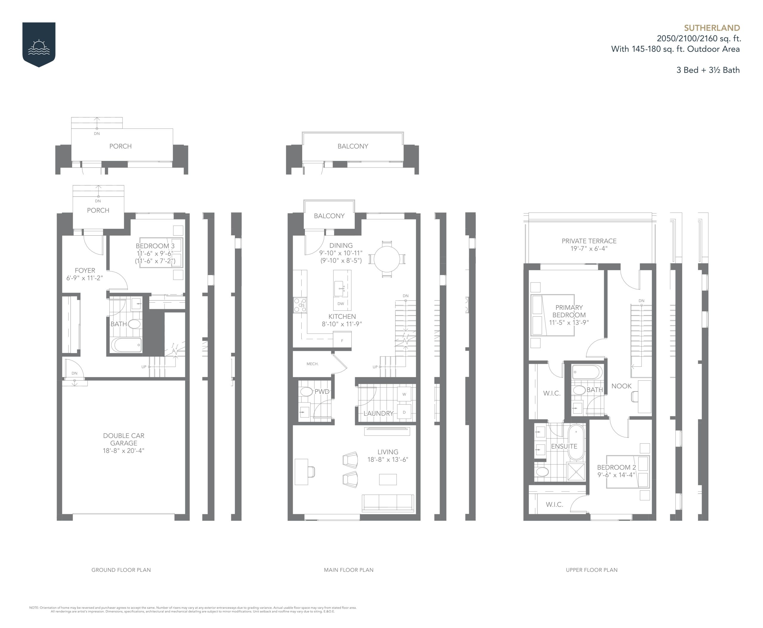 Sutherland floor plan