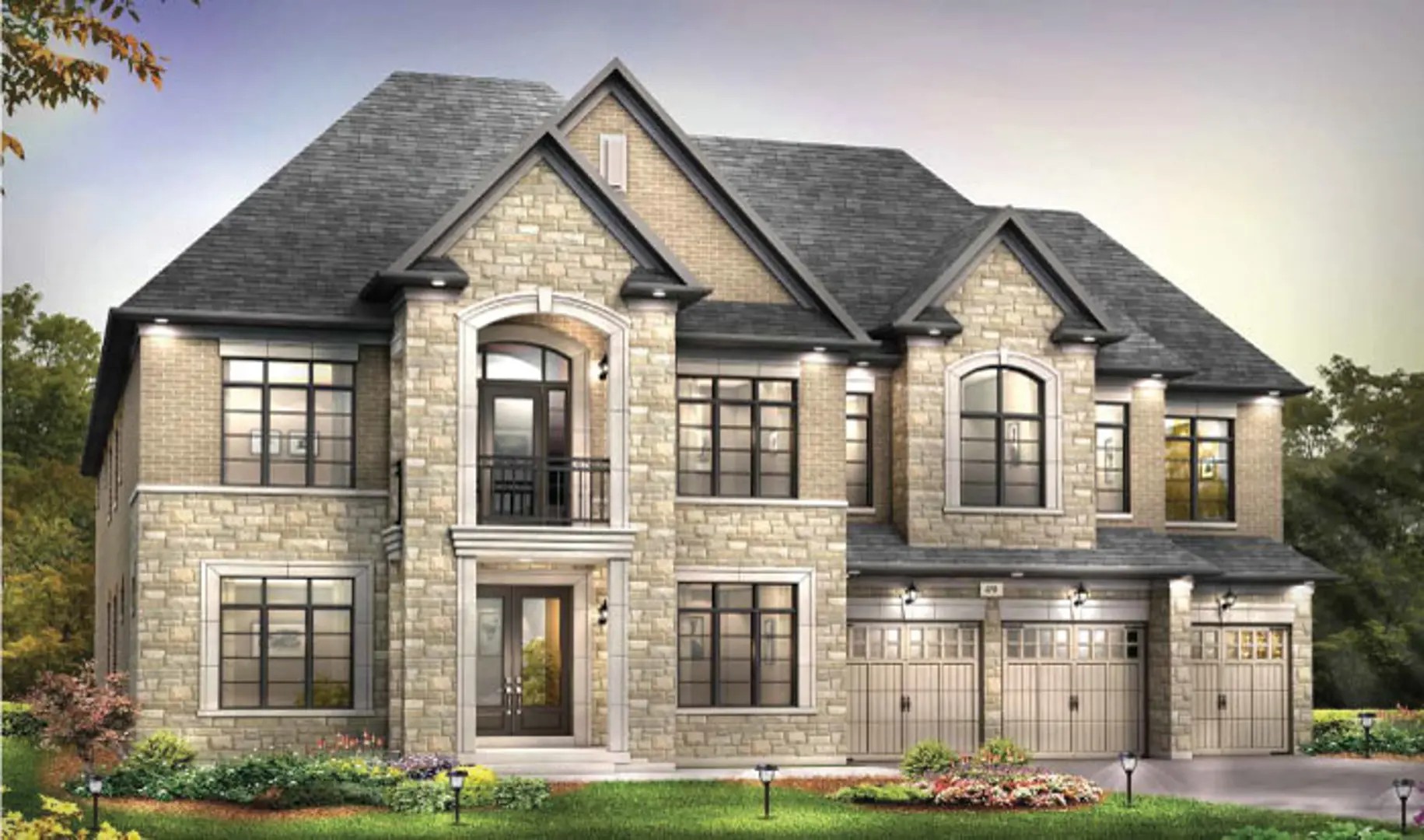 The Estates of West River Valley in Brampton — rendering 2
