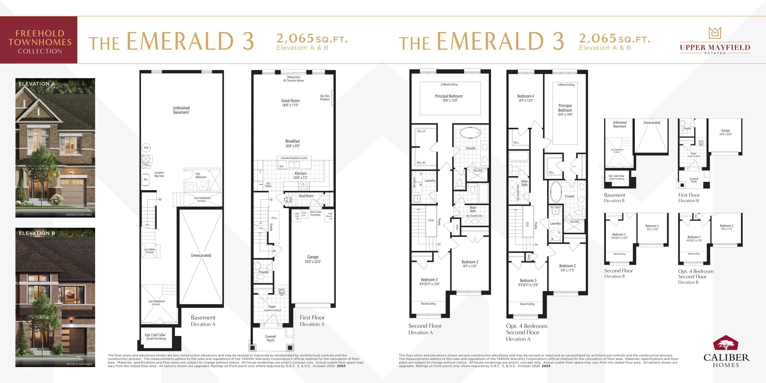 The Emerald 3 floor plan