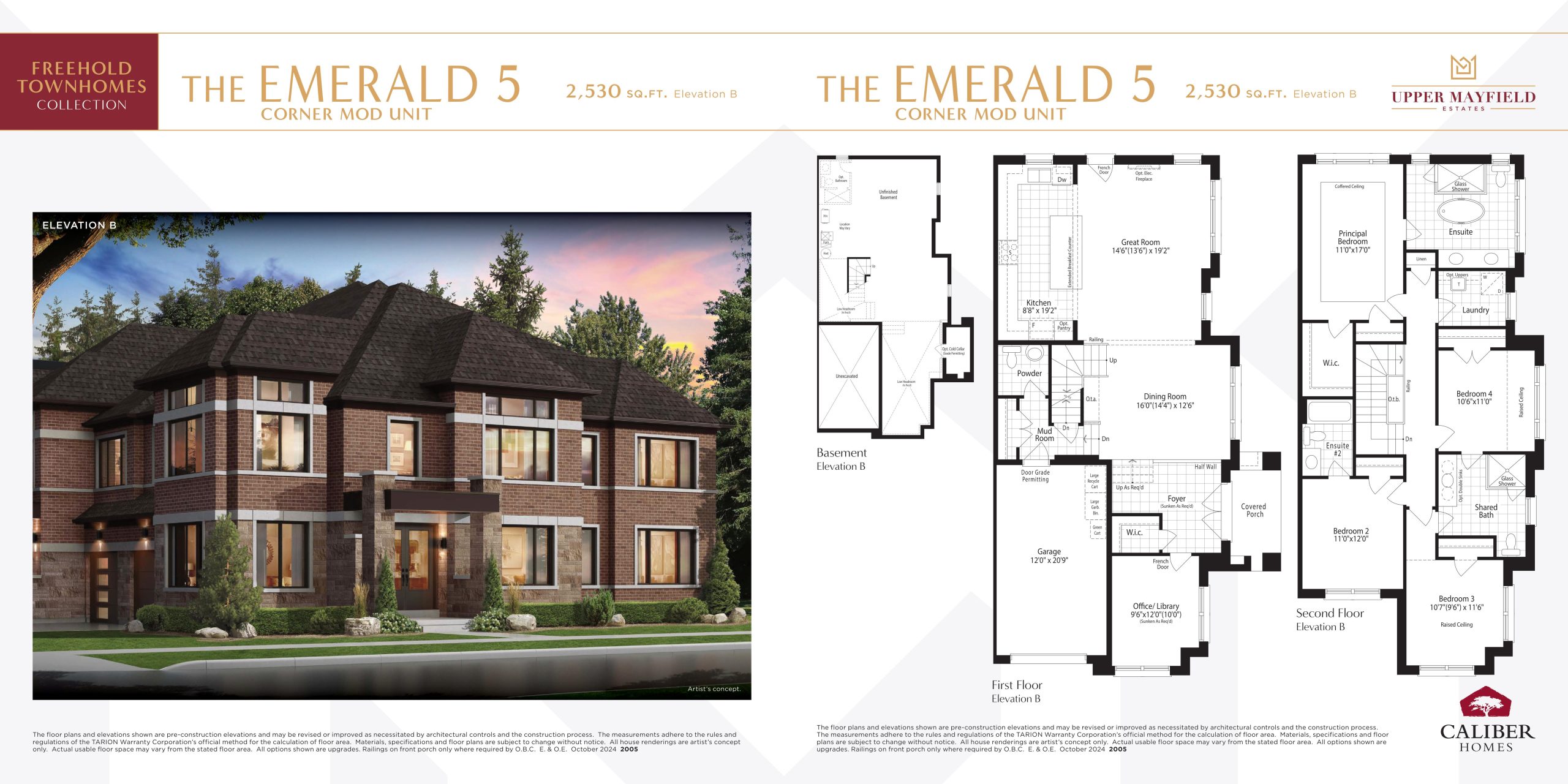 The Emerald 5 floor plan