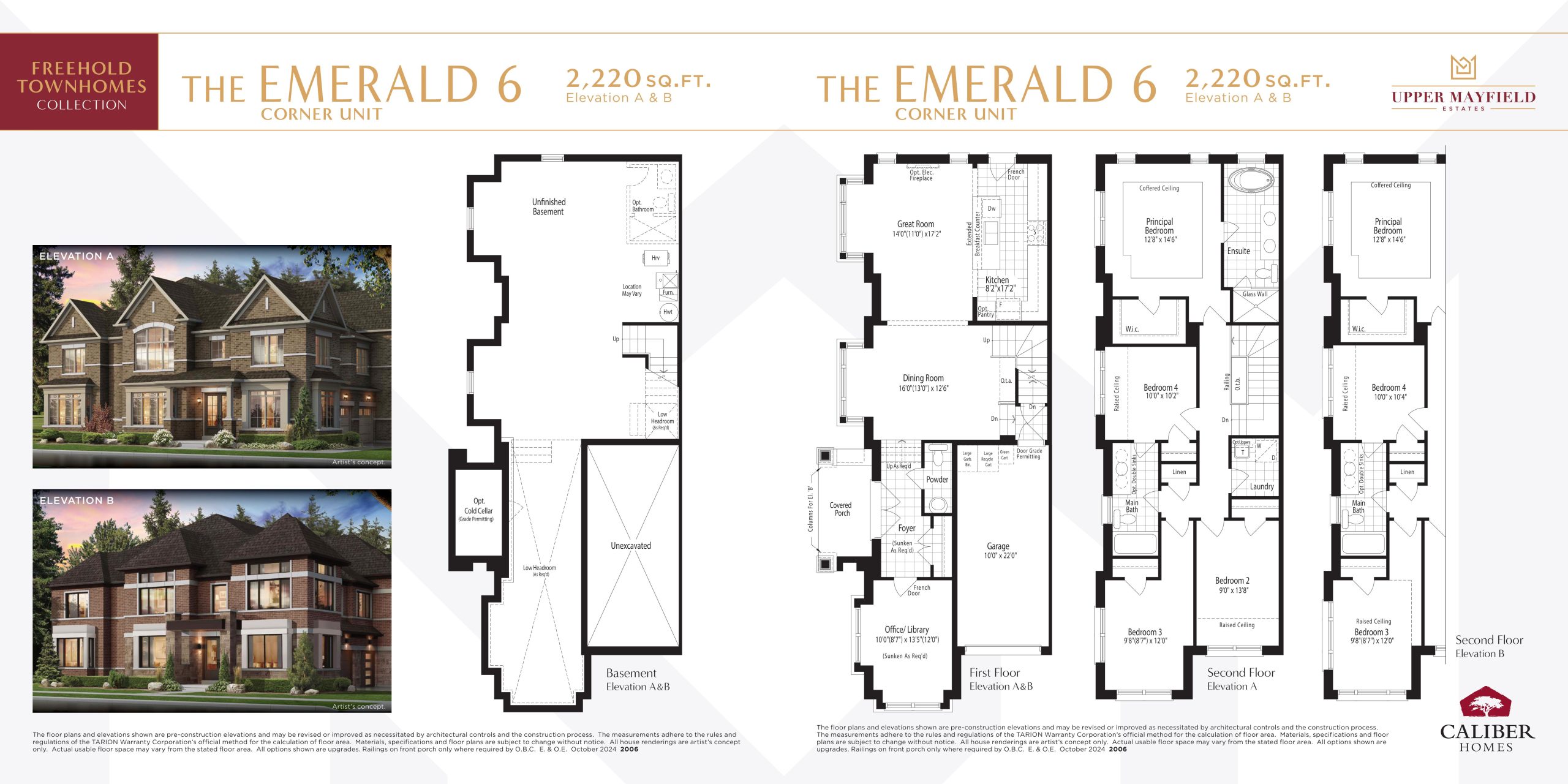 The Emerald 6 floor plan