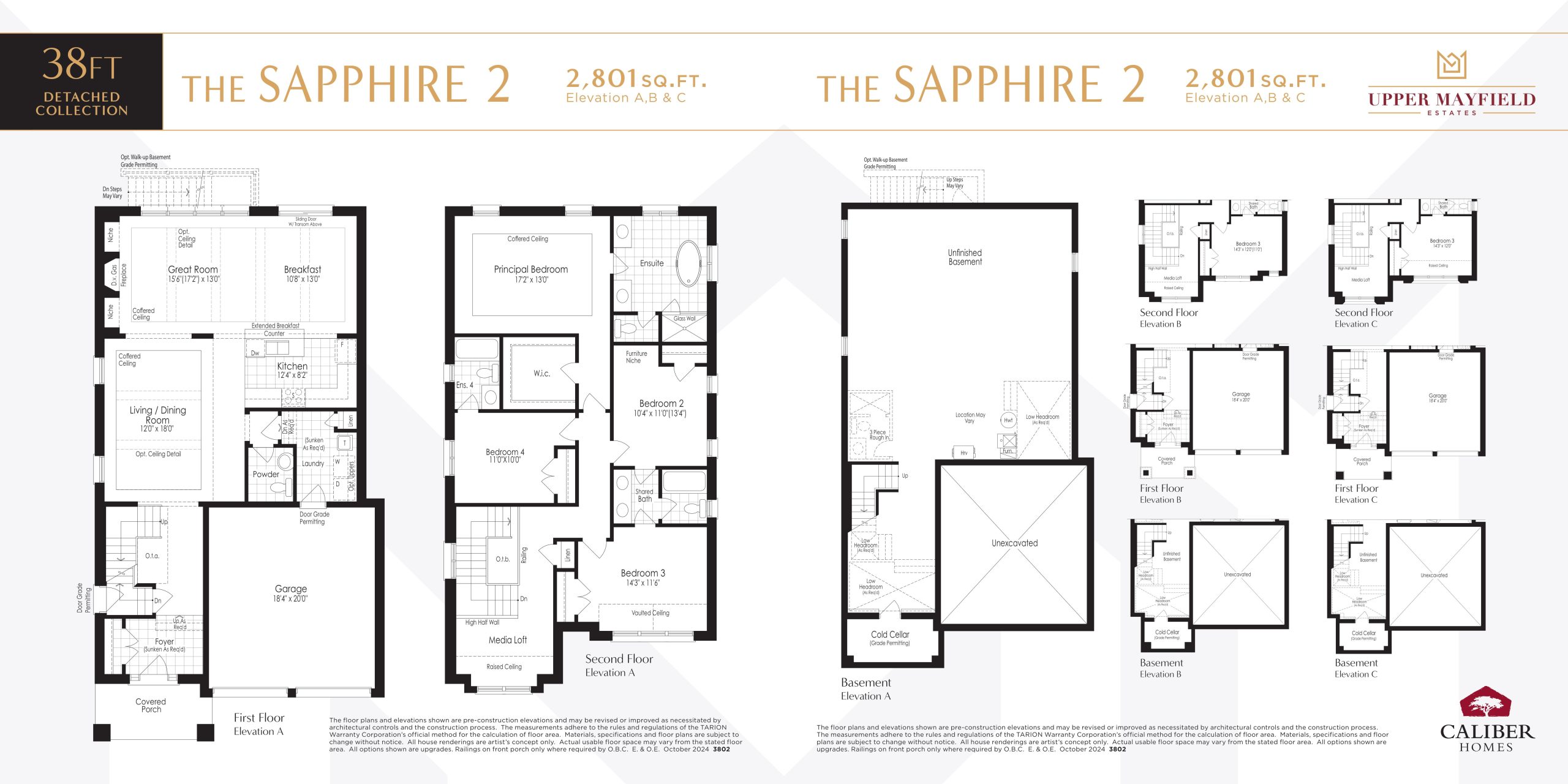 The Sapphire 2 floor plan