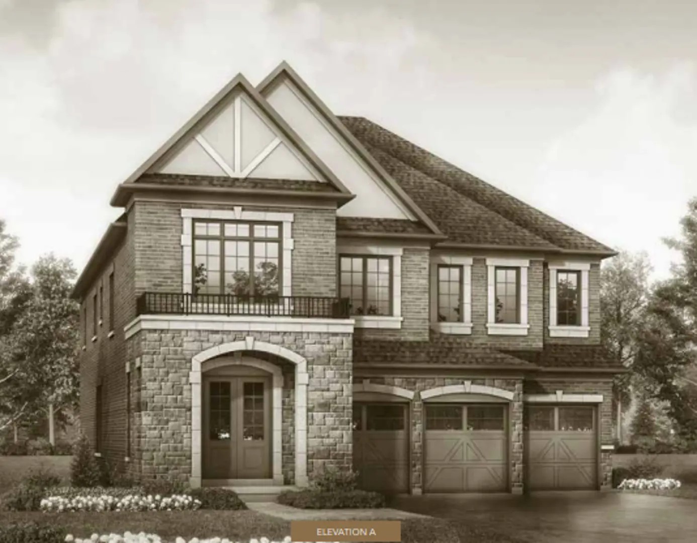 Amira Estates in Brampton — rendering 2