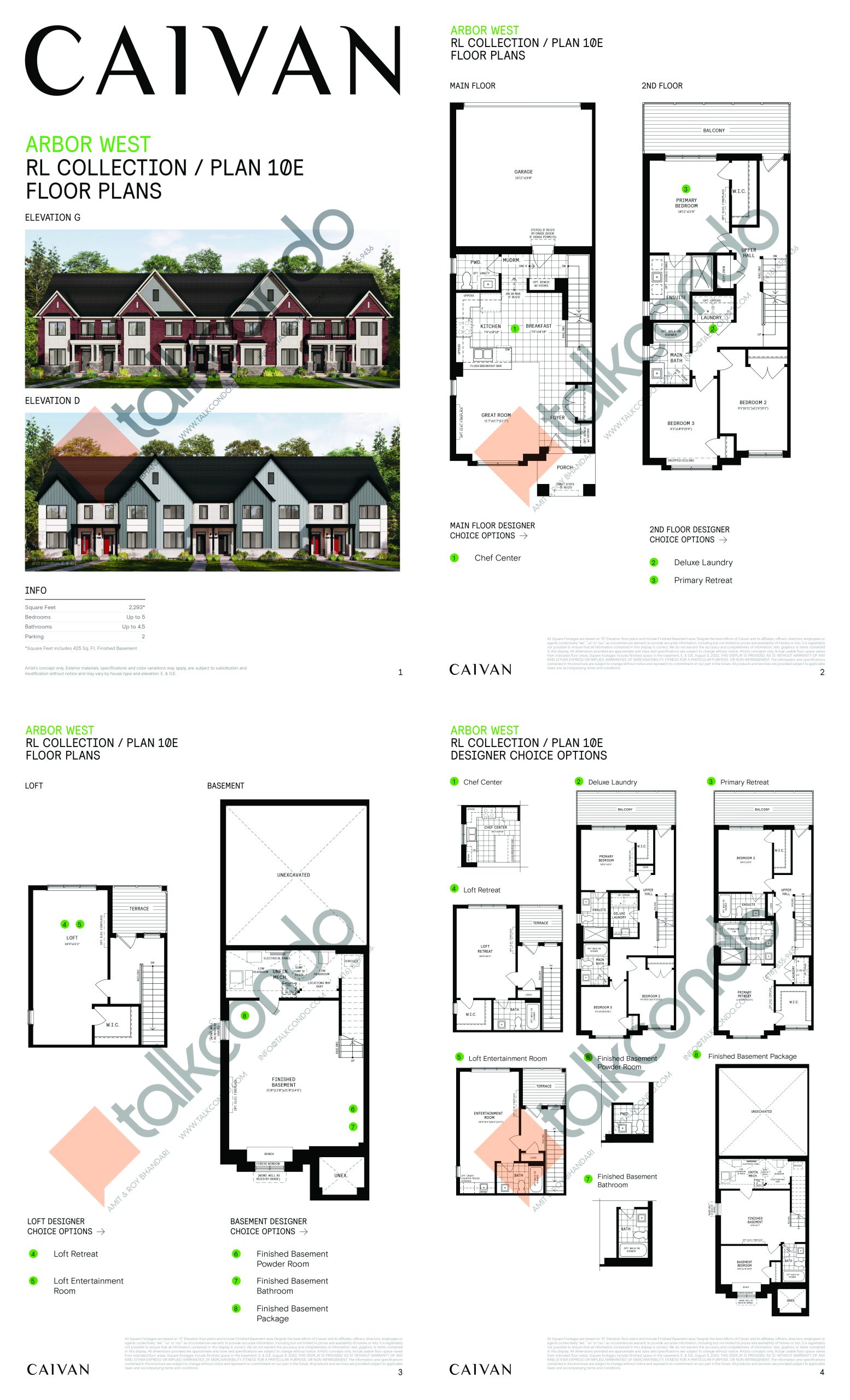 Plan 10E - RL Collection floor plan