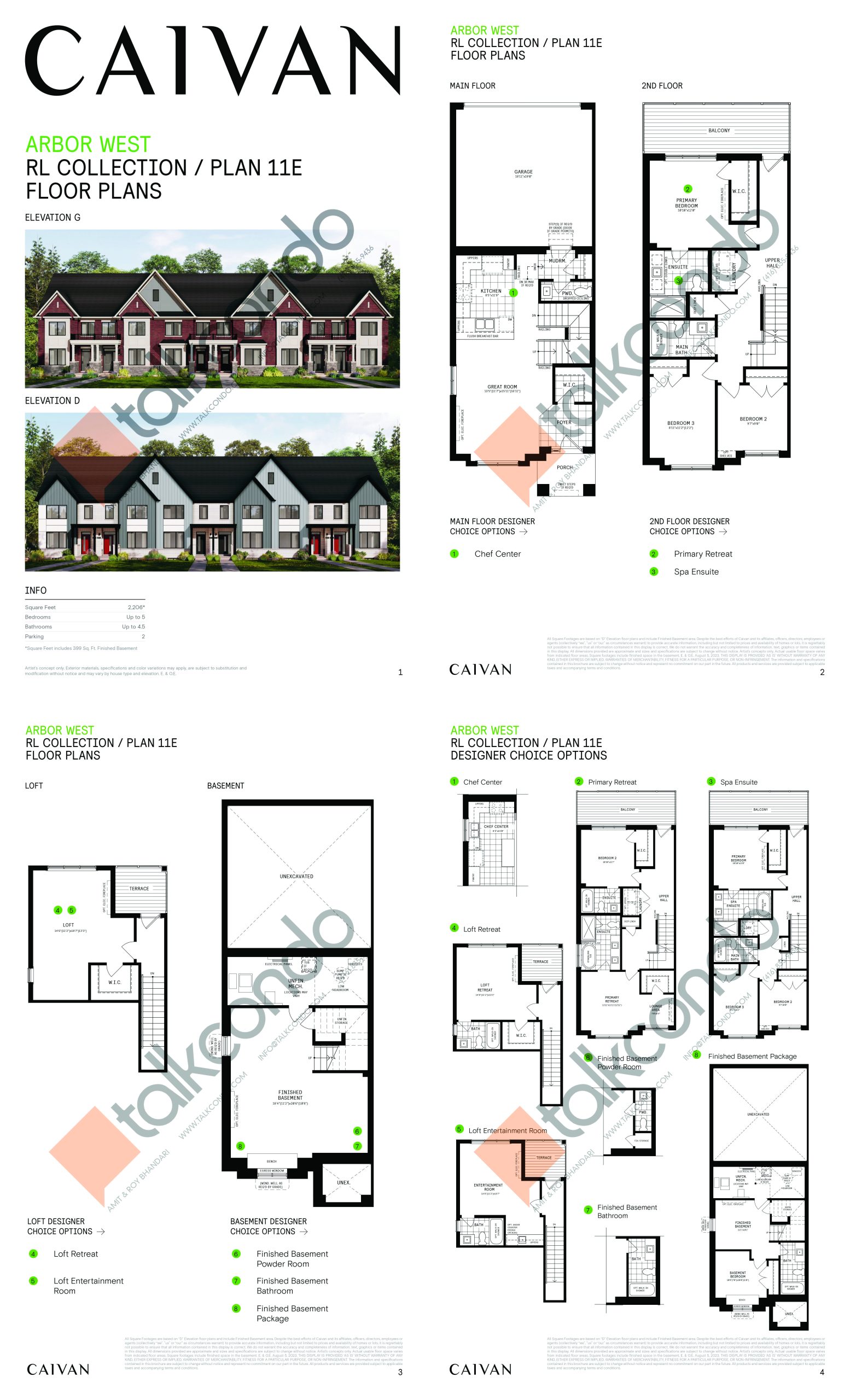 Plan 11E - RL Collection floor plan