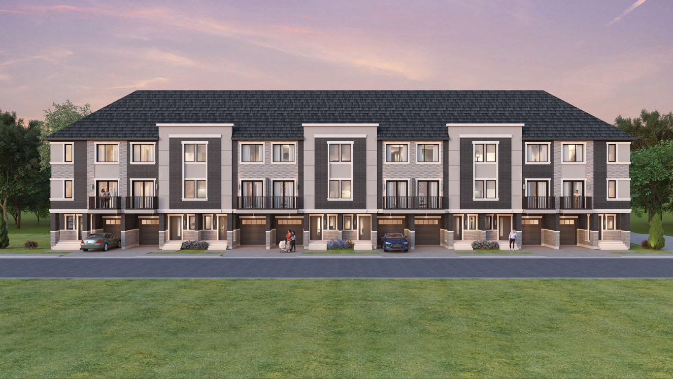 Hillsview Towns in Brampton — rendering 2
