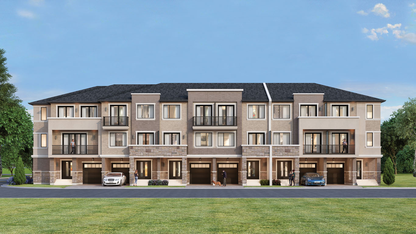 Hillsview Towns in Brampton — rendering 4